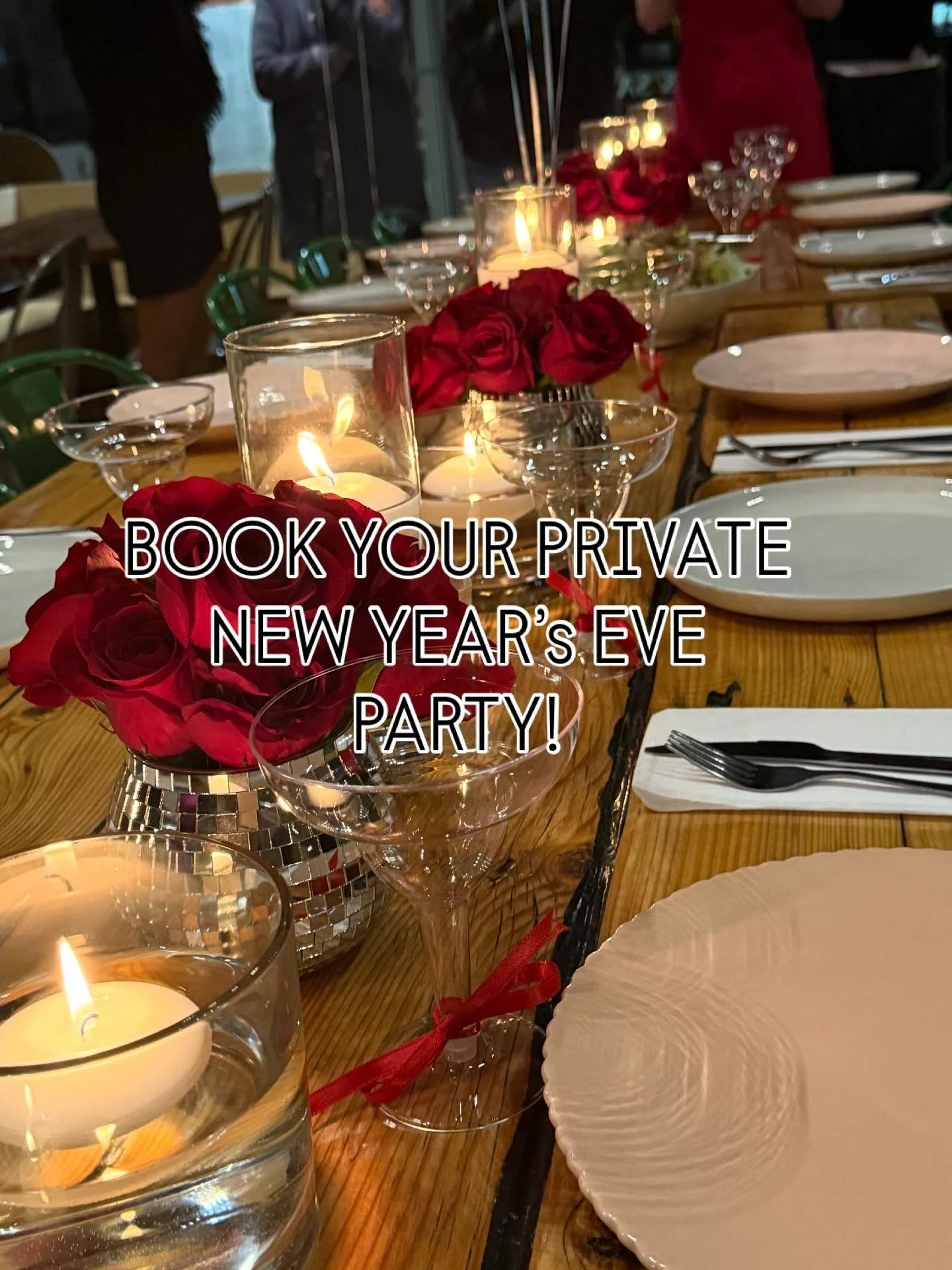 Holidays Parties Friends Family&hellip; We want you here to celebrate with us! &hearts;️