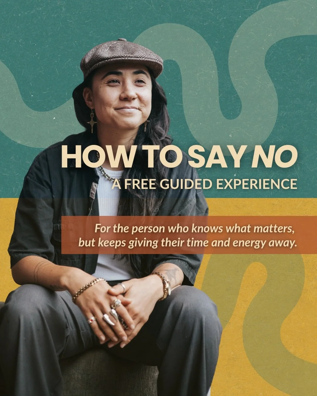 For the person who knows what matters&hellip; but somehow keeps giving their best time and energy to everything else.
.
I made How to Say No for you.
.
Born from me getting very acquainted with this pattern myself&hellip;knowing what mattered, th