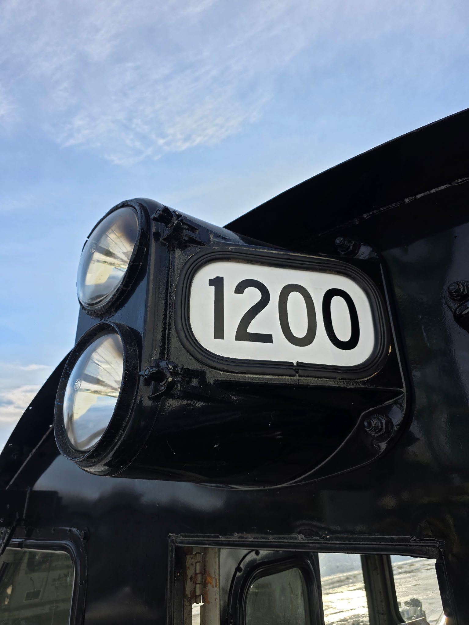 New EMD locomotive batteries installed in an EMD SW.