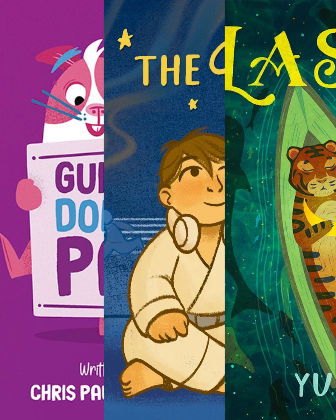 I was updating our website when I realized how beautiful all these covers look side-by-side on screen. Bright, bold, textured, alive. What a happy accident. They&rsquo;ll look even better side-by-side in real life. By the end of 2027, all of them wil