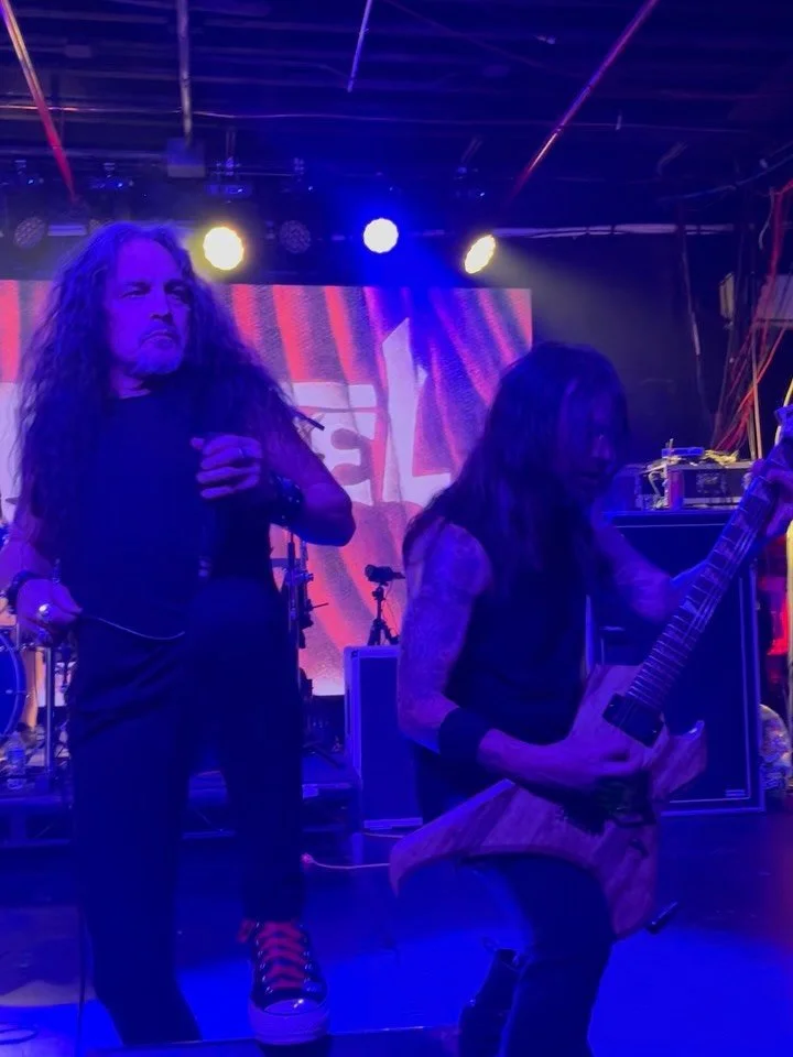 One of the best nights of the year. @deathangelofficial performing their album Act III in full. Progressive thrash, with a heavy dose of funk. Yes.

Everything about DA is underrated. And awesome. &ldquo;Disturbing The Peace&rdquo; is a sneaky cool t