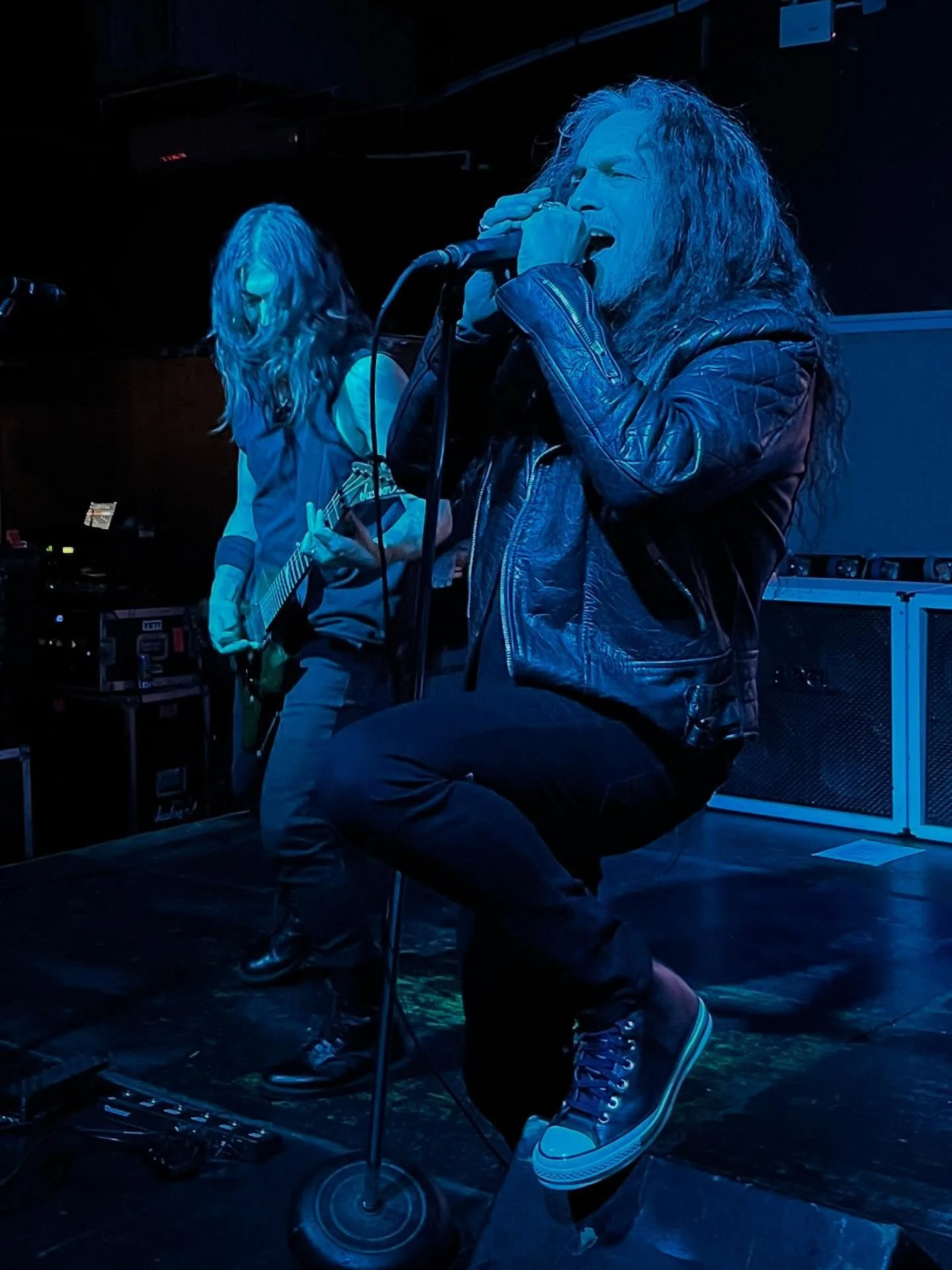 What happens when the past intersects with the present at the full album live experience?

✏️ &ldquo;Death Angel, Act III: Maturity Takes a Bow&rdquo;

Amazing to watch and hear @deathangelofficial play their third LP from front to back a few weeks a