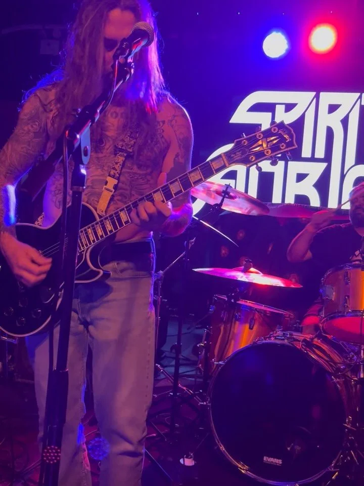 A gift seeing @spiritadrift for the first time. Thought I&rsquo;d never have the pleasure, but the stars aligned and it was beyond 🤘

Heavy metal with doom influence and spiritual lyrics. &ldquo;Divided By Darkness&rdquo; is a ride. @borntoonate is 