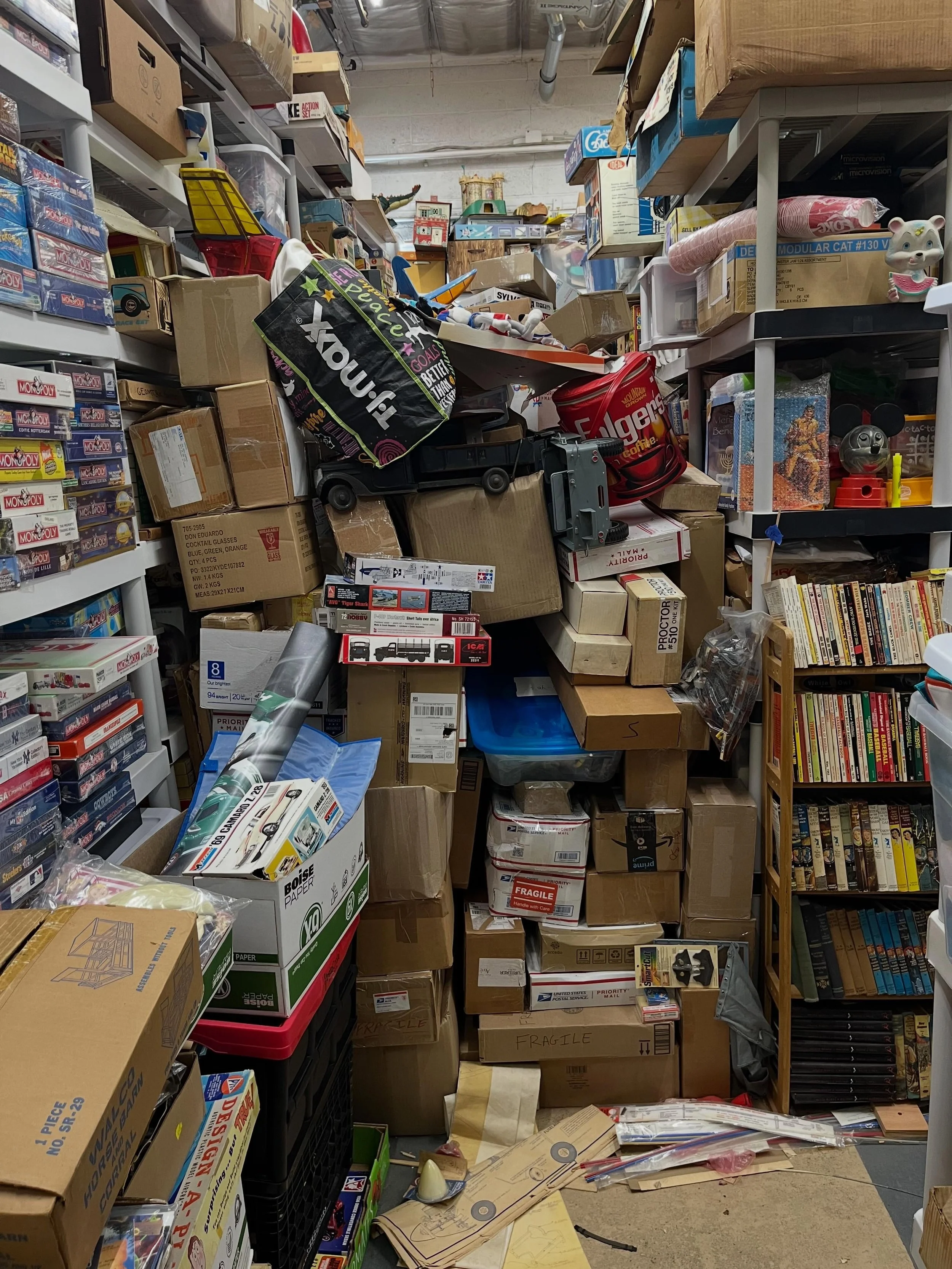 Things keep shifting in the @retrodimestore warehouse, like a sand dune system. Don&rsquo;t just embrace change, create it&hellip;

&ldquo;Aisles of Plenty: It&rsquo;s All About the Iteration&rdquo;

Having too much fun. It&rsquo;s meaningful to see 