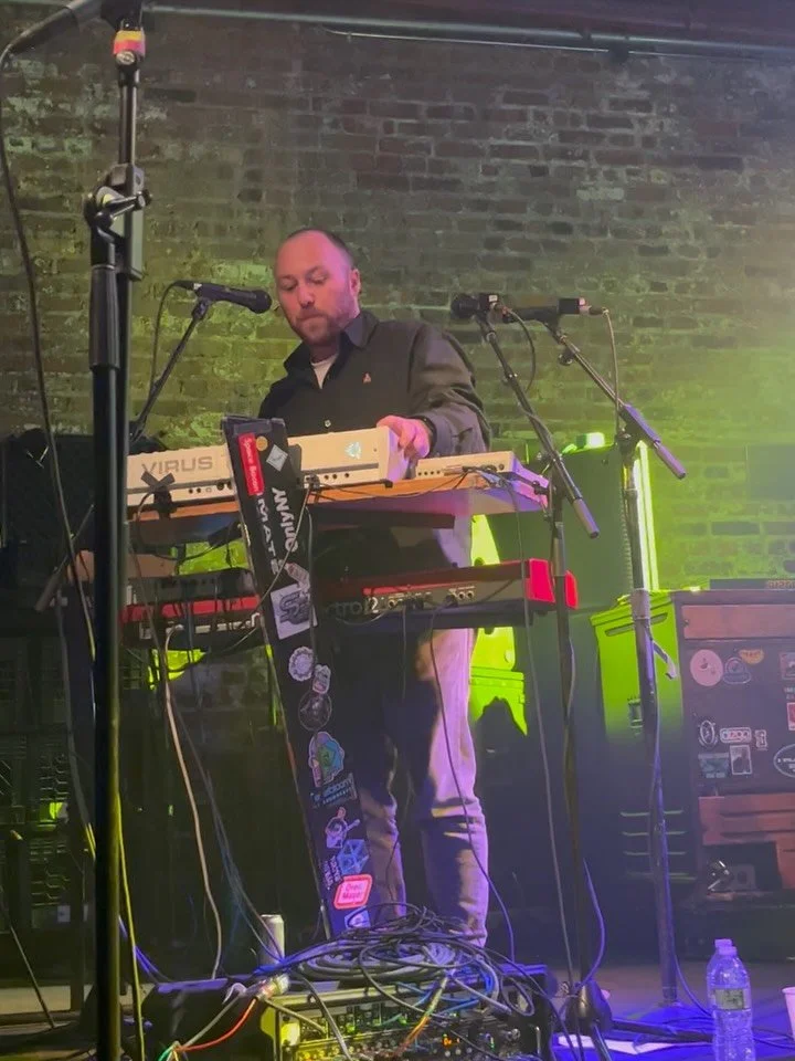 What a lineup @brooklynbowl yesterday, capped off by an album release from @spacebacon. Awesome night of uplifting music and friends.

&ldquo;The Robots&rdquo; always delivers fun. Kraftwerk is key. The 🥓 is tasty no matter how it&rsquo;s cooked.

F