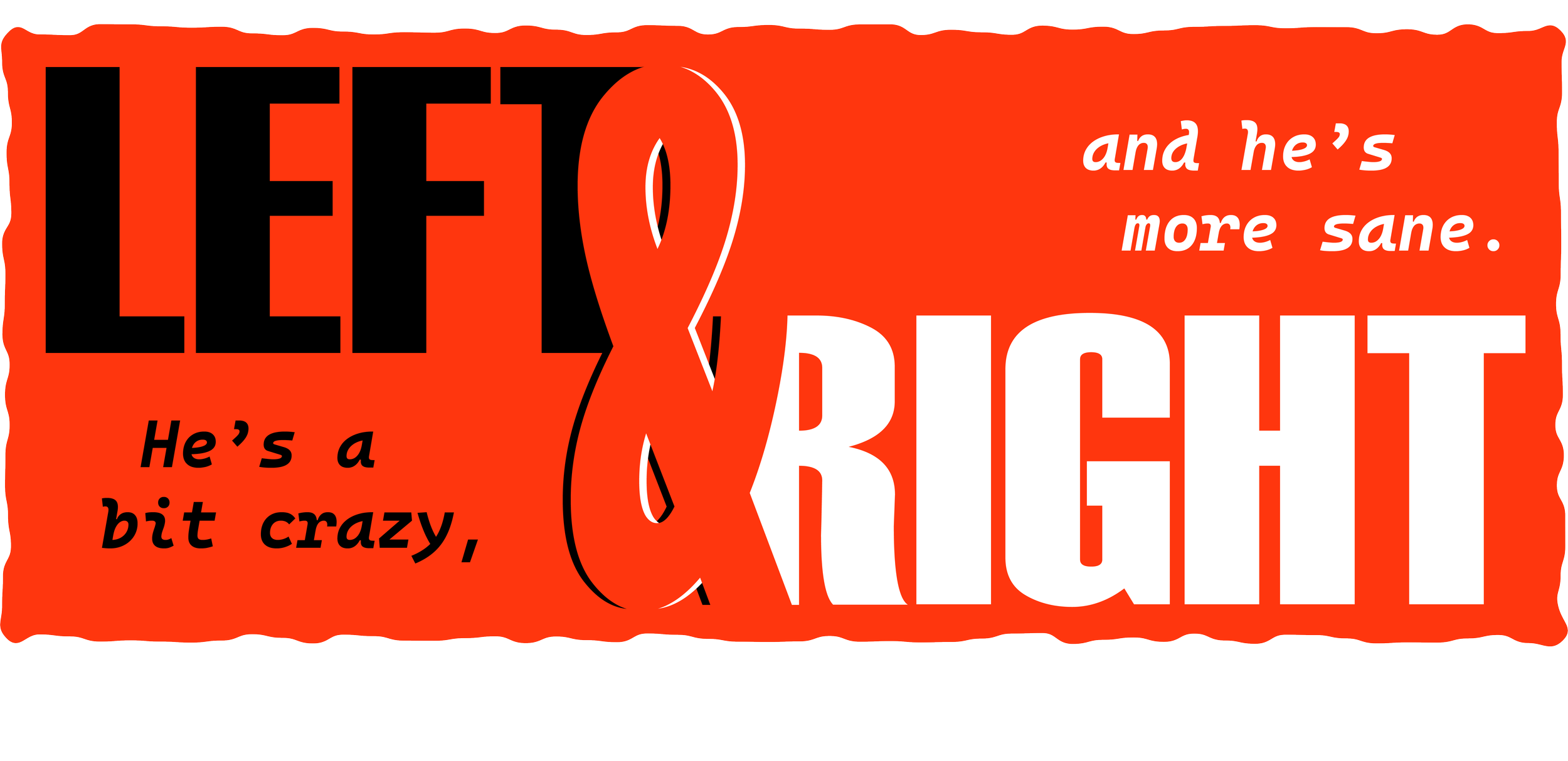Logo designed for a promo for Nick Lecesse's film, Left & Right (2024).