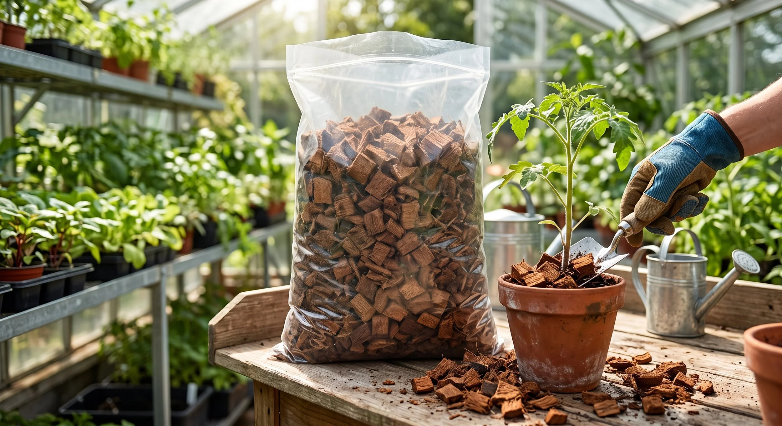 Loose Coconut Husk Chips 10L