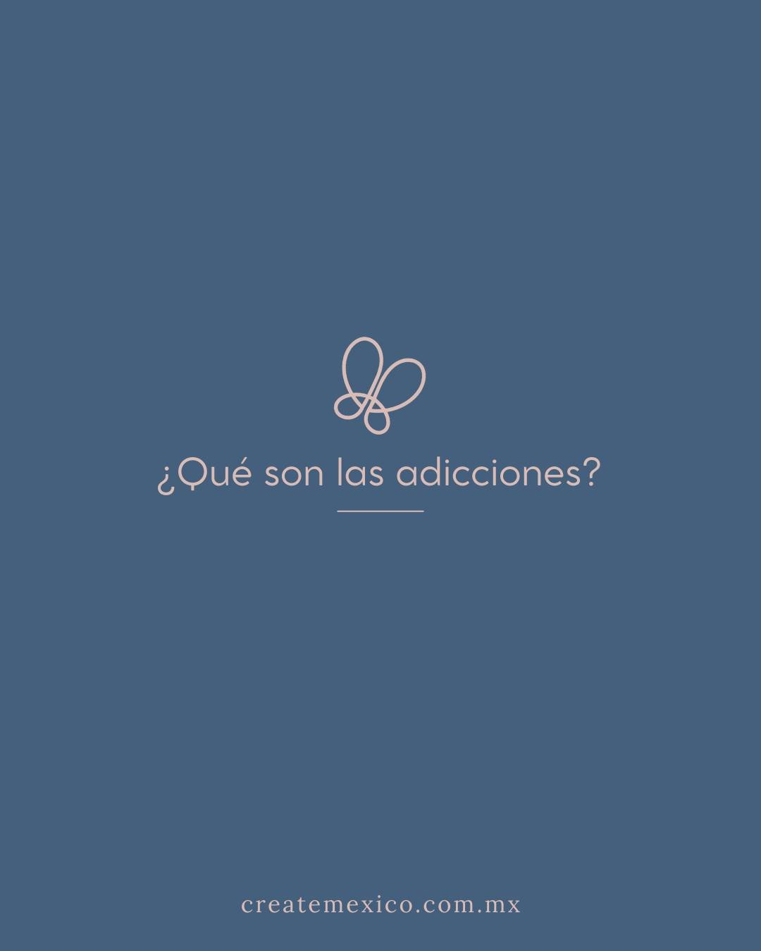 Las adicciones son un estado de dependencia f&iacute;sica o emocional hacia una sustancia, actividad o comportamiento. Reconocerlas es el primer paso hacia la recuperaci&oacute;n.

#create #psicologia #terapia #cuidadopersonal