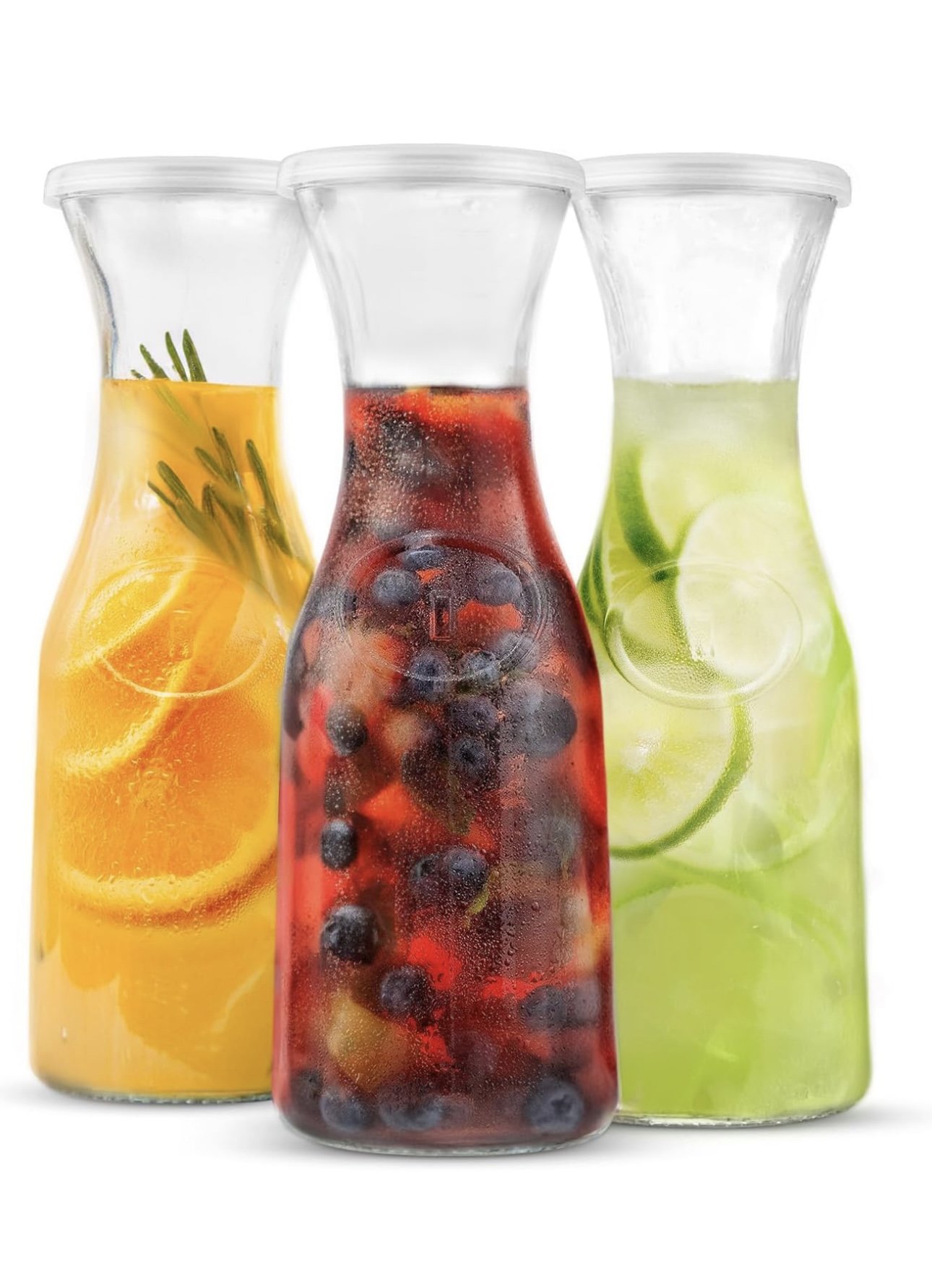 Glass Carafe Serving Pitchers