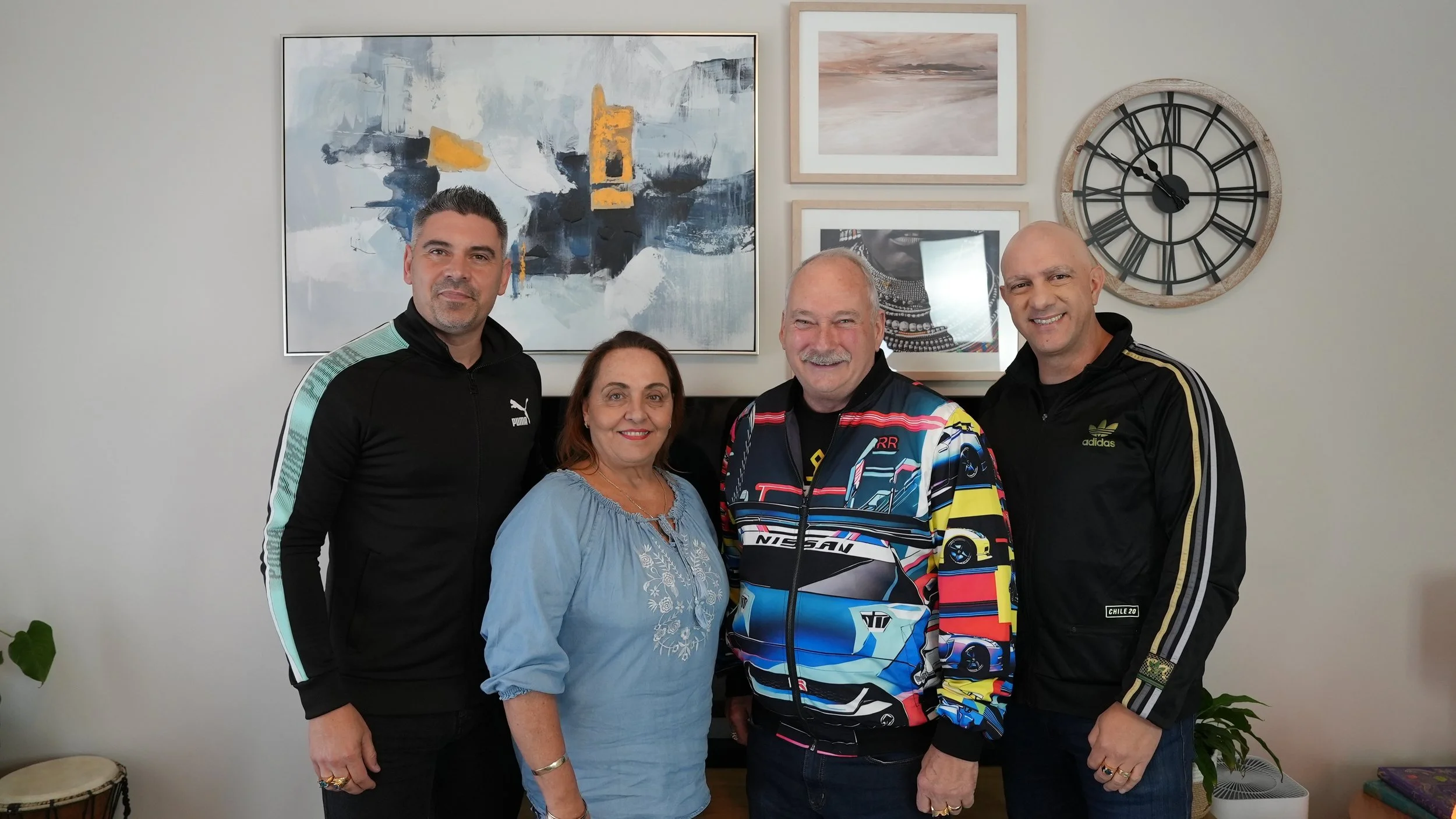 Ricky Nieuwenhuis, Lindi Masters, Ian Clayton, Marios Ellinas