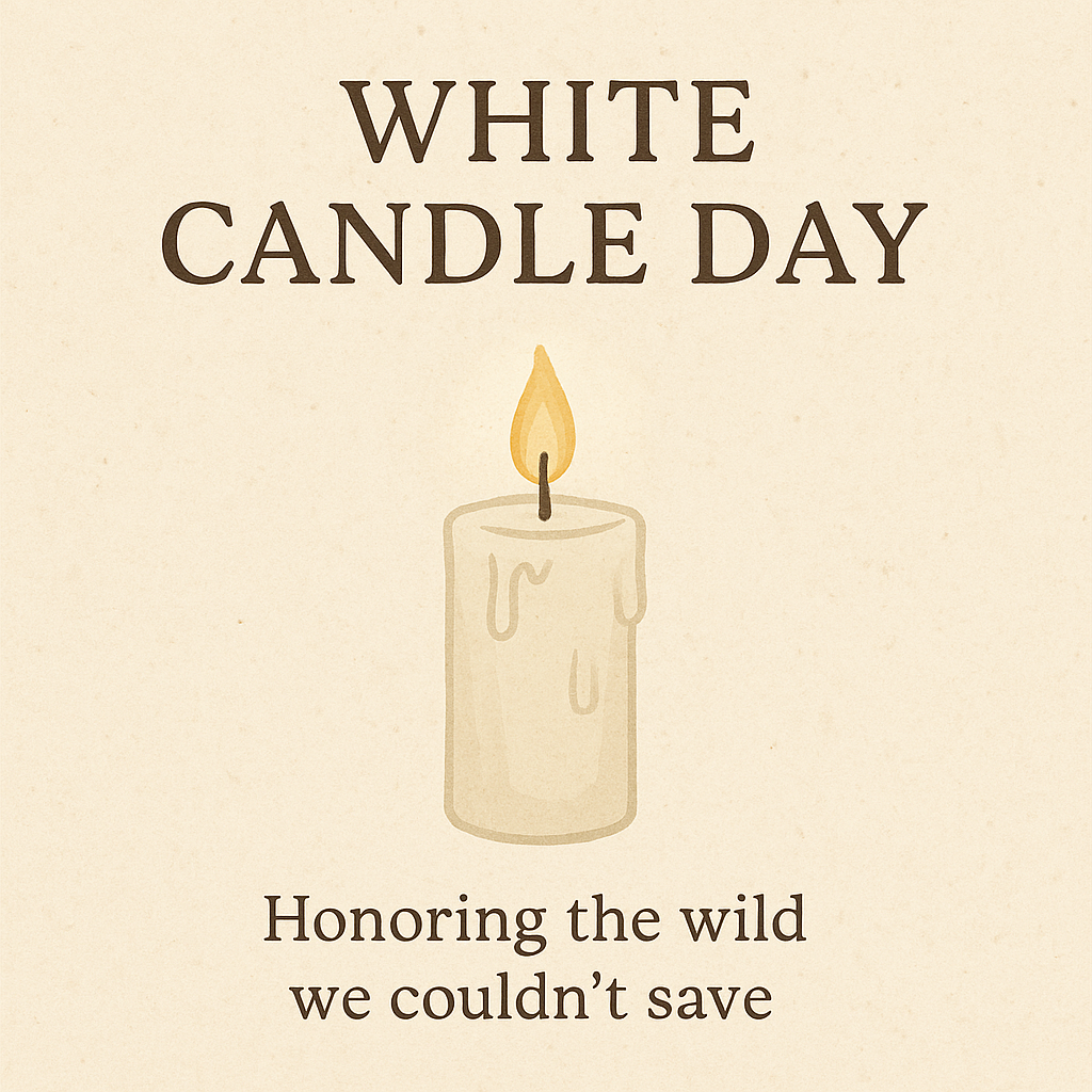 White Candle Day: Honouring the Wild We Couldn’t Save