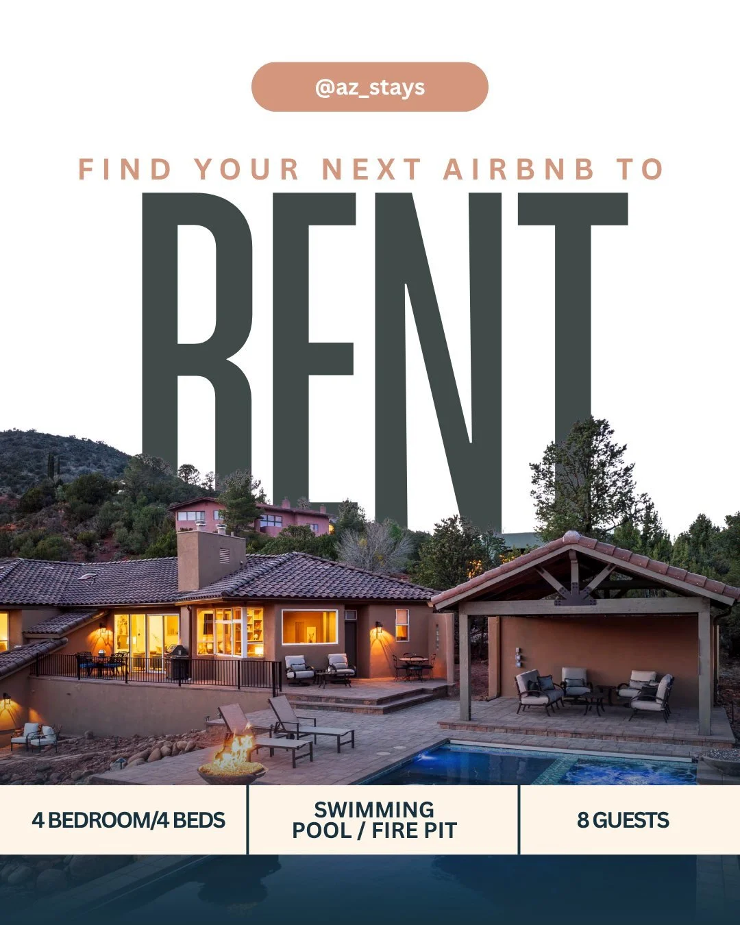 ✨ Sedona stays are calling ✨
Whether you&rsquo;re chasing red rock views, quiet mornings, or a weekend filled with wine, hikes, and cozy nights by the fire &mdash; our Sedona homes are ready for you.

Each property is locally managed and thoughtfully