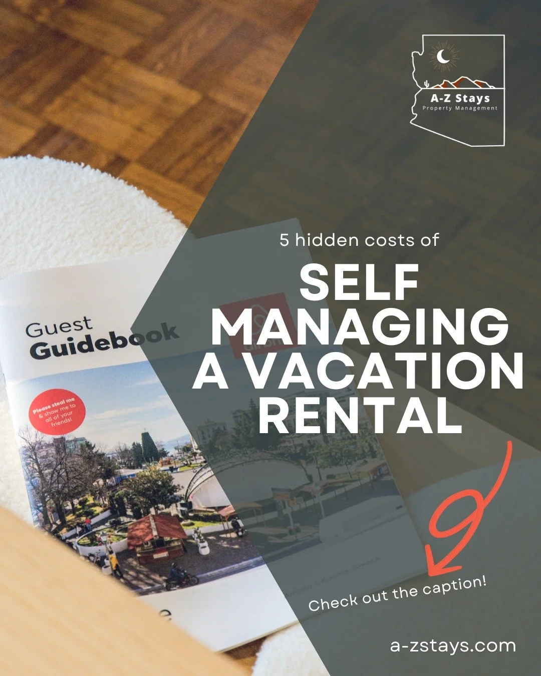 Think self-managing your Sedona rental saves money? Think again. 😅
Here are 5 hidden costs owners often miss:

⏰ Time &ndash; Guest calls, turnovers &amp; late-night issues
🧹 Cleaning &ndash; Frequent cleanings, supplies &amp; repairs
💡 Utilities 