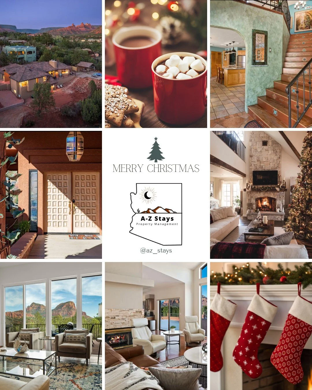 From our A-Z Stays family to yours &mdash; Merry Christmas 🎄✨

Thank you for supporting our small, local business this year. We hope your holiday is full of good food, cozy moments, and quality time with loved ones. 🤍

#MerryChristmas, #HappyHolida