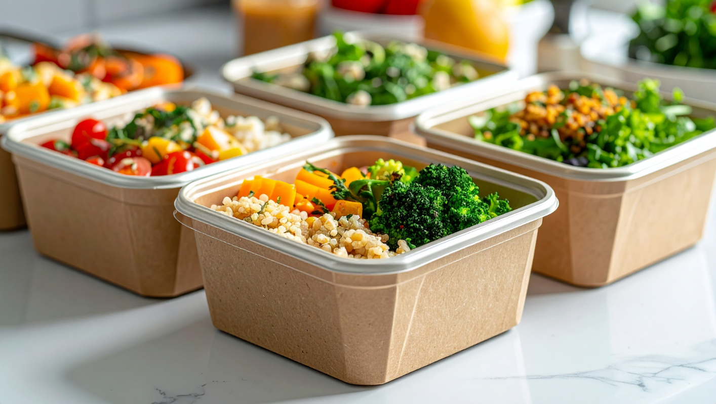 Meal prep containing cruciferous veg. Good for you but can cause healthy bloating