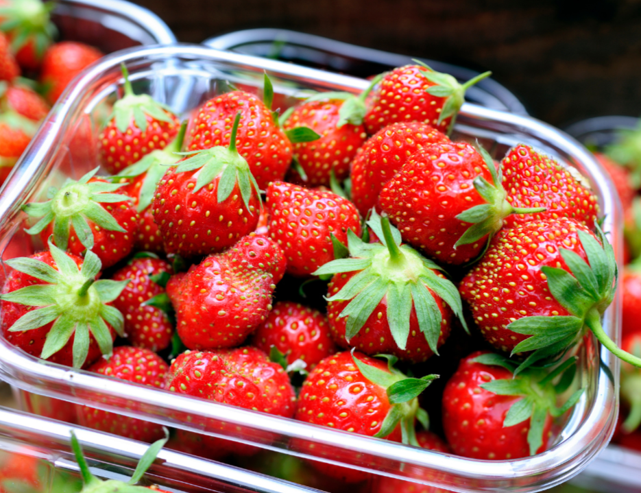 Strawberries are sessional to my weekly grocery shop