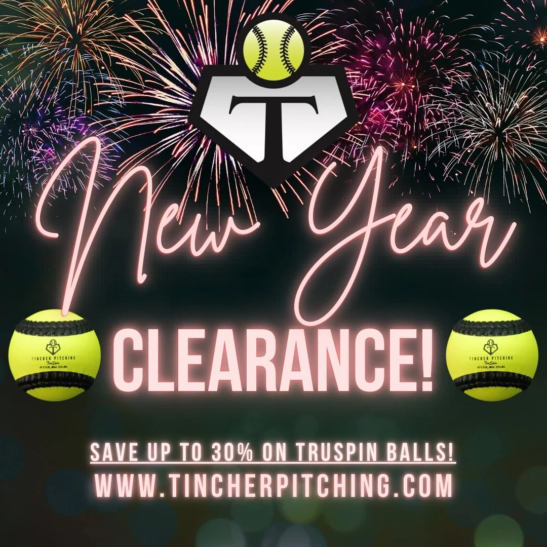 NEW YEAR CLEARANCE SALE!

Visit the store at TincherPitching.com to save up to 30% on Tincher Pitching Truspins while supplies last! 

#TincherPitching #TincherMade #Softball Pitching #SoftballInjuries #PitchingInjuries #PitchingPain

@Tincherpitchin