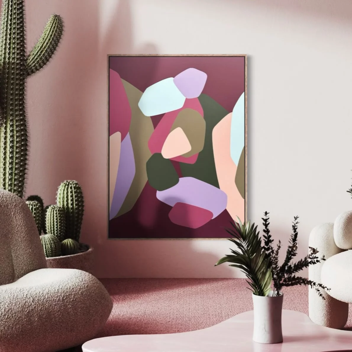 &lsquo;Come On In&rsquo;
48 x 36 inches 
Acrylic on stretched canvas 
Framed 
🟢 AVAILABLE