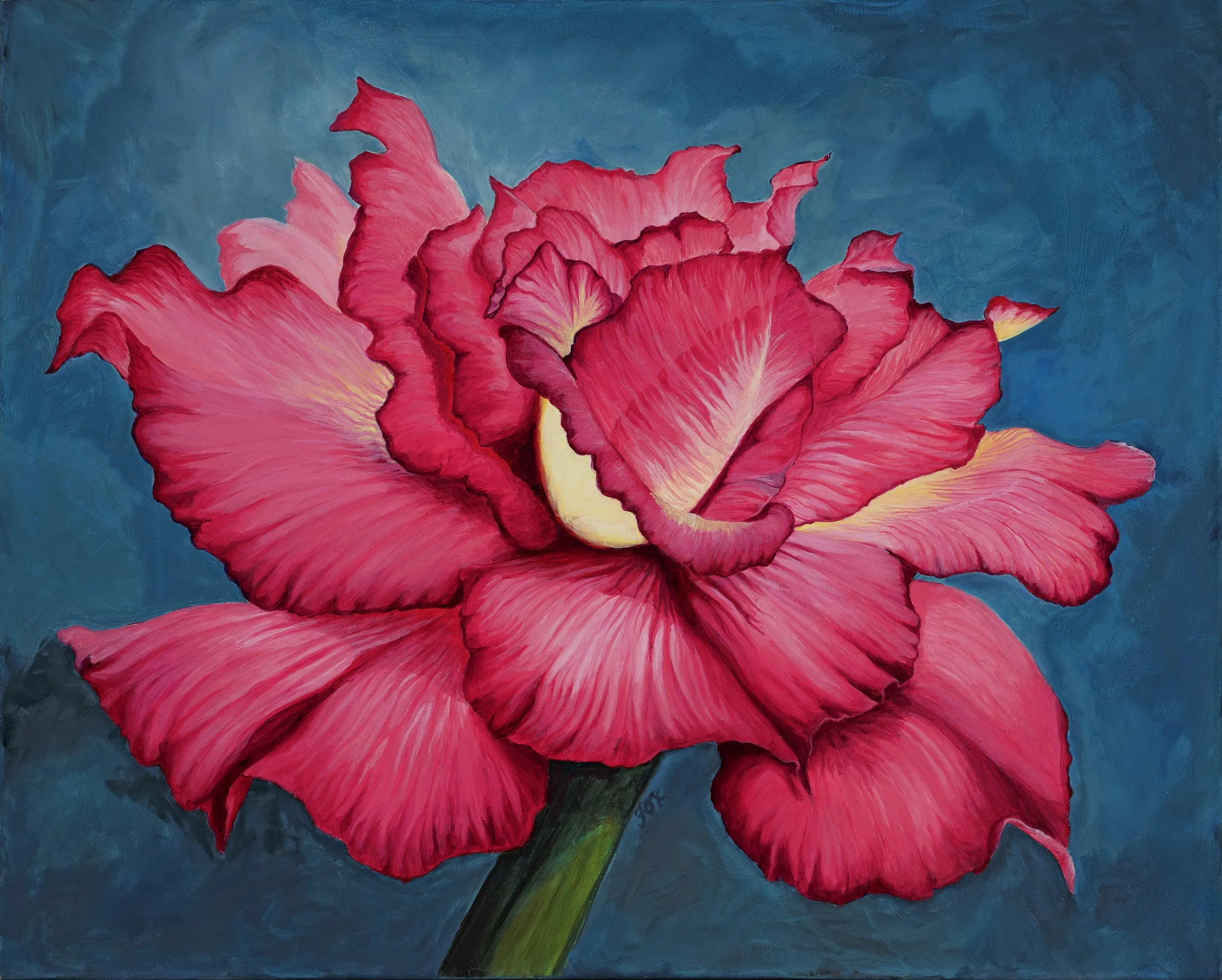 Rose Print, Pink flower