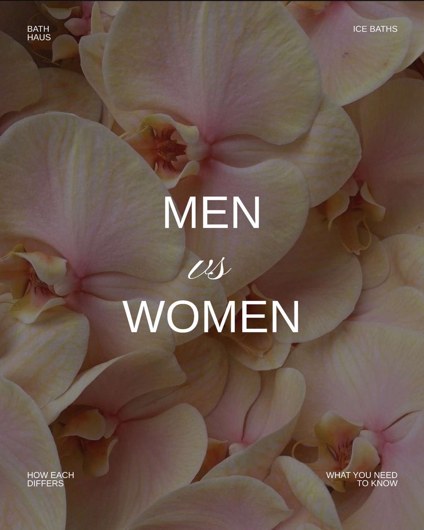 Men vs Women &mdash; what&rsquo;s the difference? ✨

From hormones to circulation, the body responds differently &mdash; and so should your approach to recovery.

Understanding your body is where better results begin 🌿

#bathhaus #bathhausrecovery #