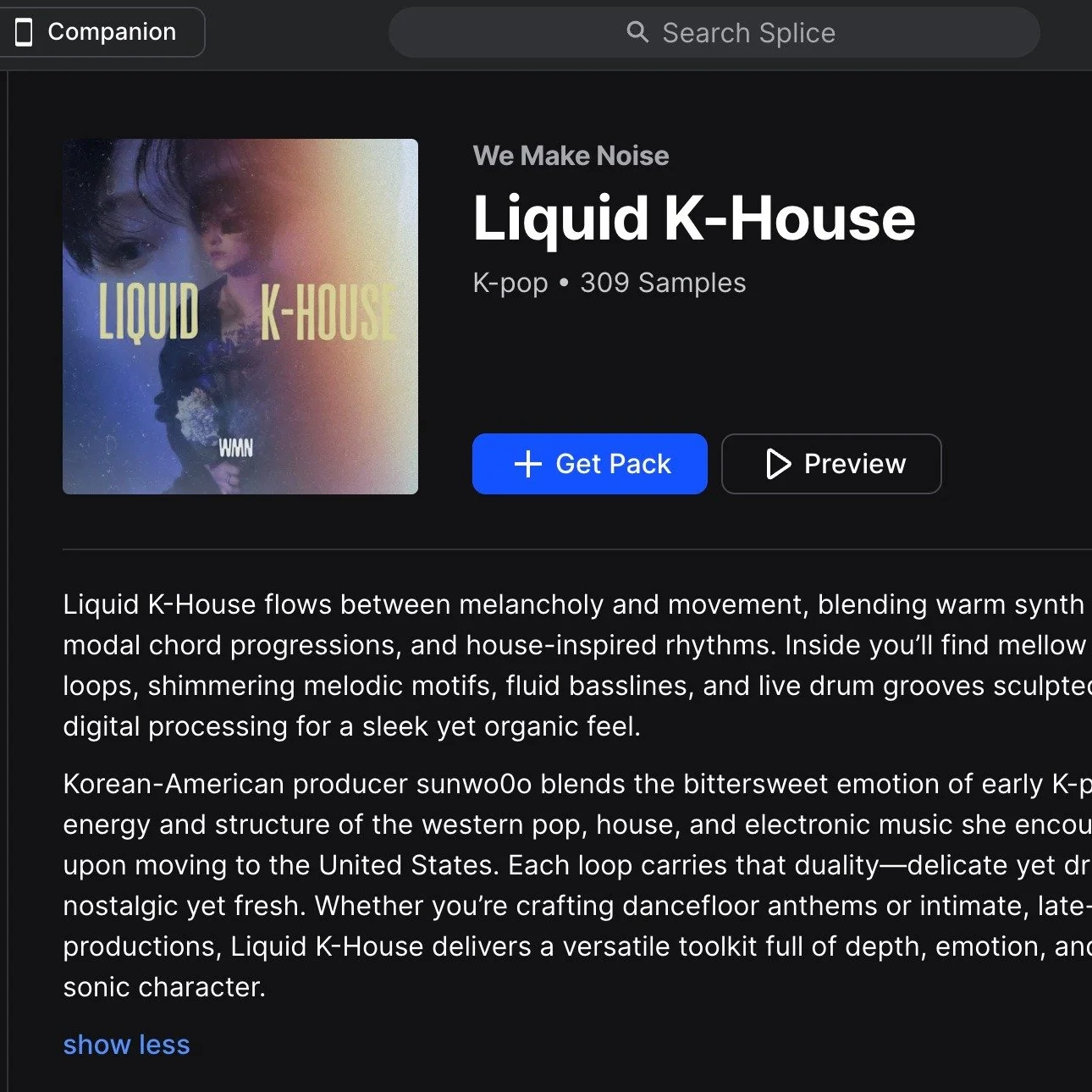 My first Splice sample pack "Liquid K-House" is OUT!
All live drums played by me and recorded by amazing @cool2bfool at @soundfactoryhollywood 🥁⚡
Thank you @wmn.global for making this happen and @plunkiworld for managing the project flawle