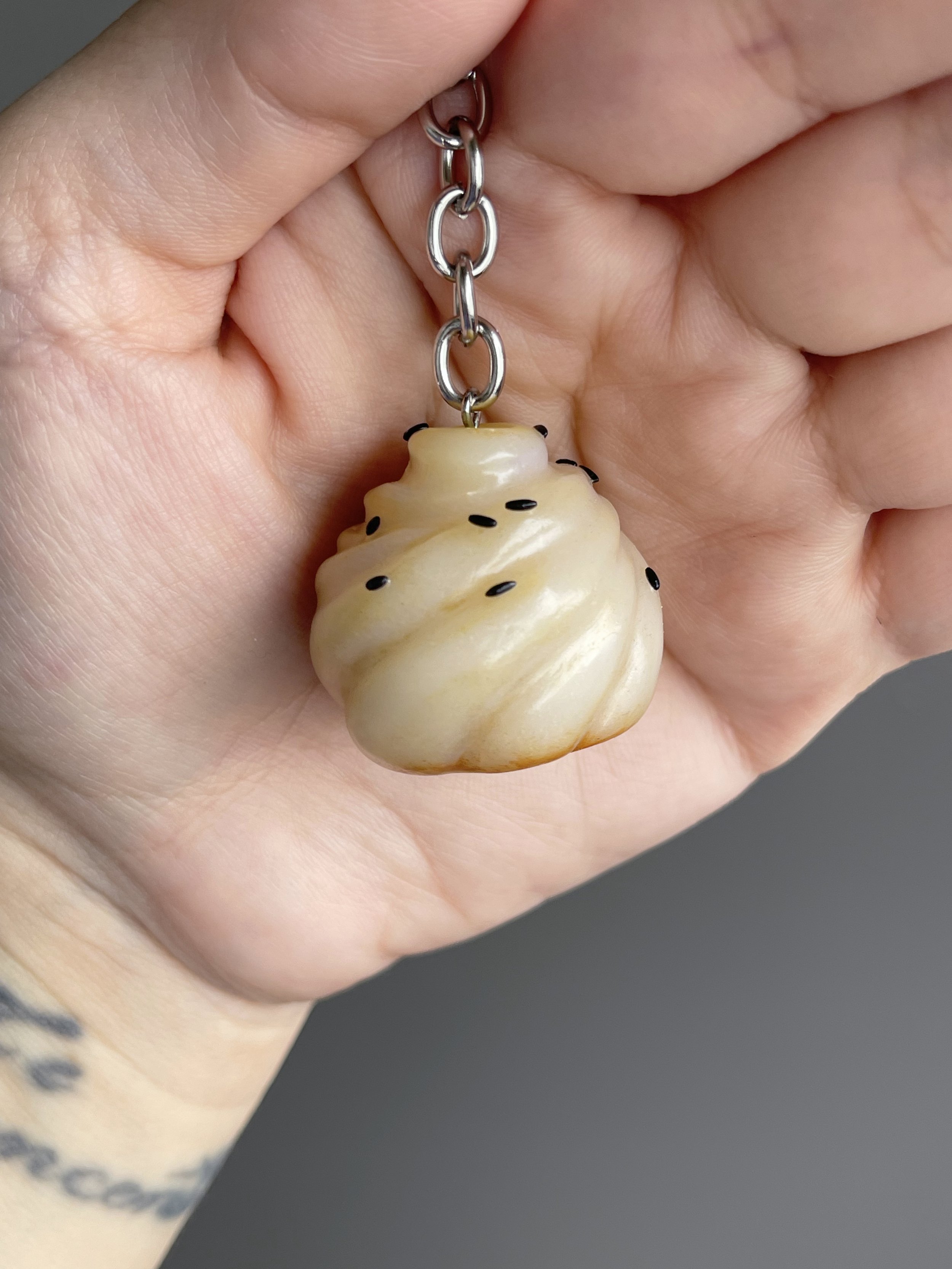 Thumb Dumpling Keychain