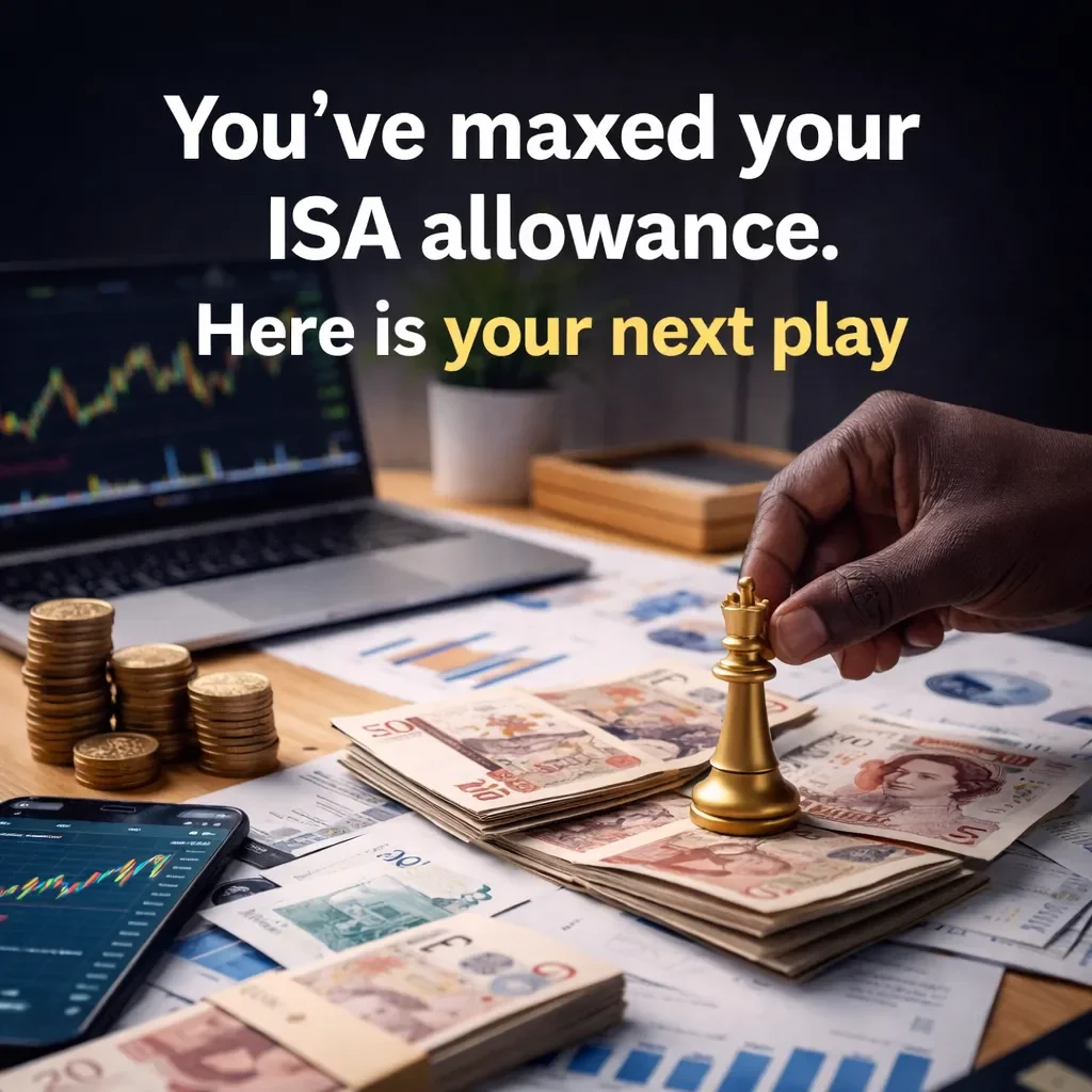 You’ve Maxed Your ISA Allowance. Here is your next play..