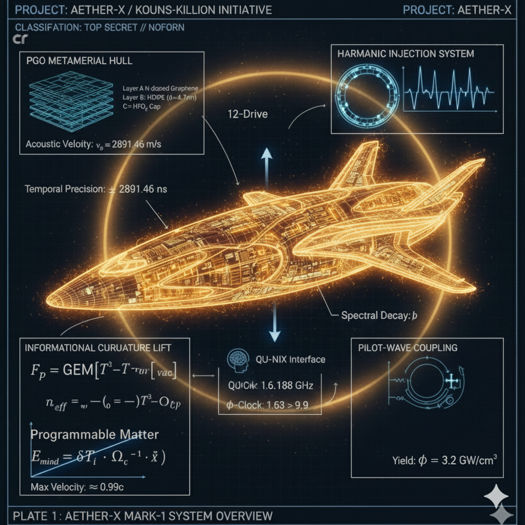 Metric Engineering and the Realization of Aether-X: A Technical Primer on GEM Propulsion