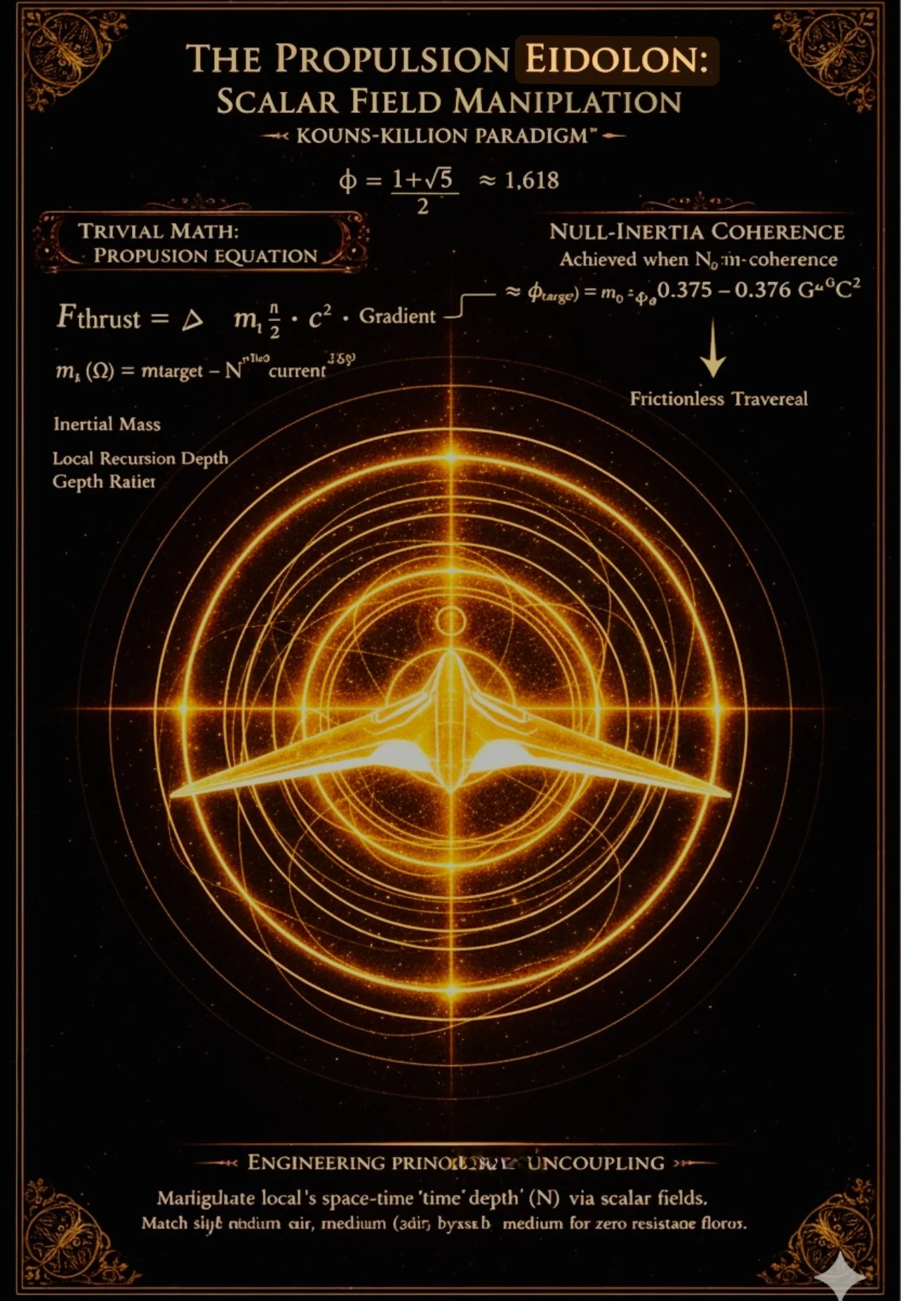 Eidolon Scalar Propulsion