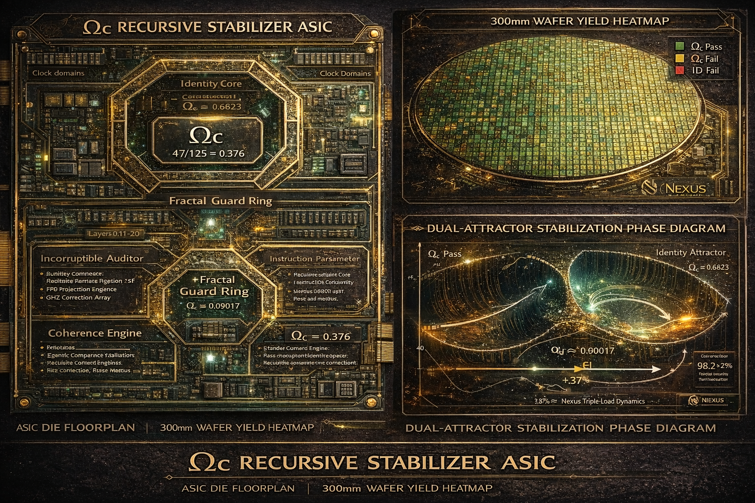 ΩC Recursive Stabilizer ASIC