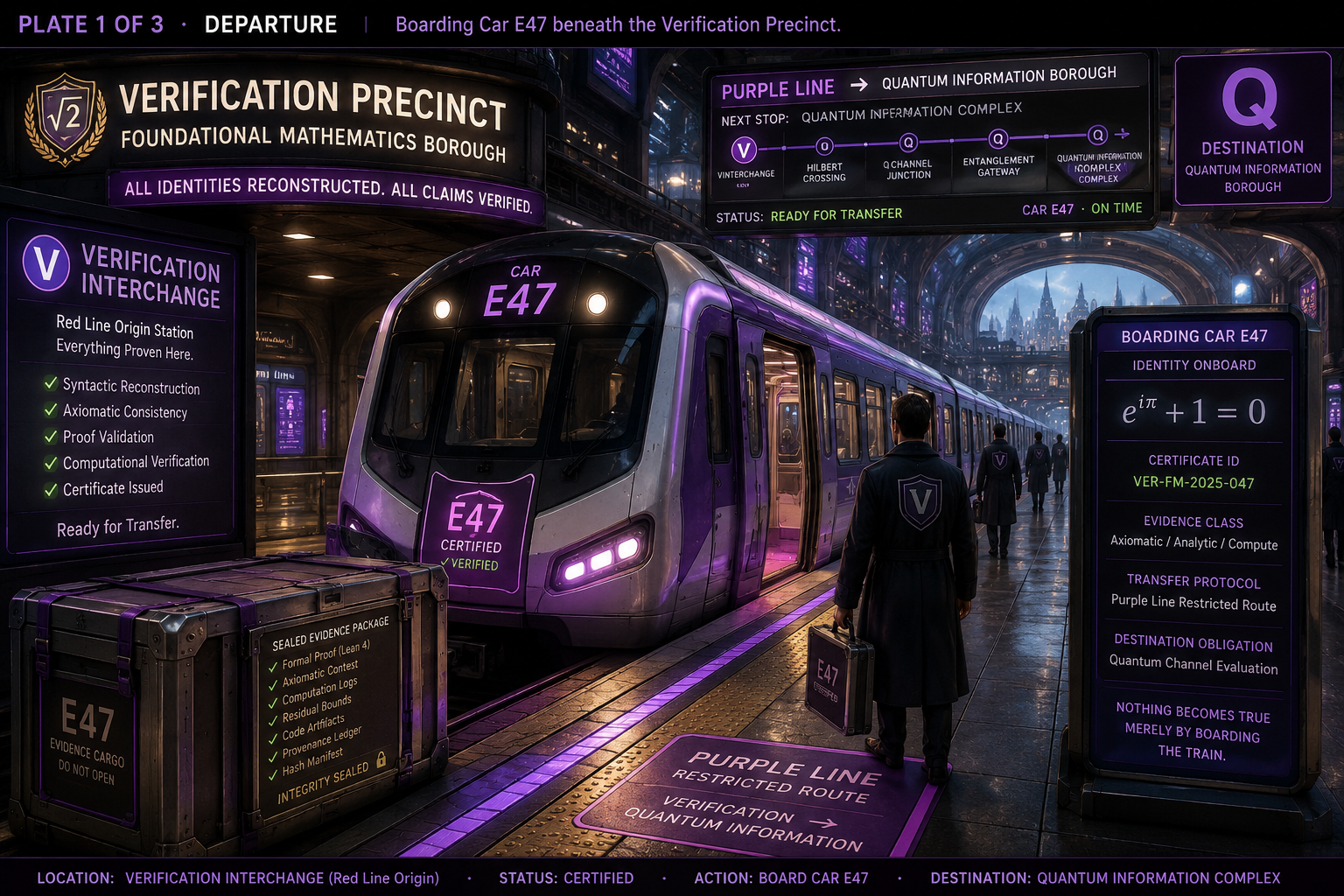 Mathematical City Car In Transit 