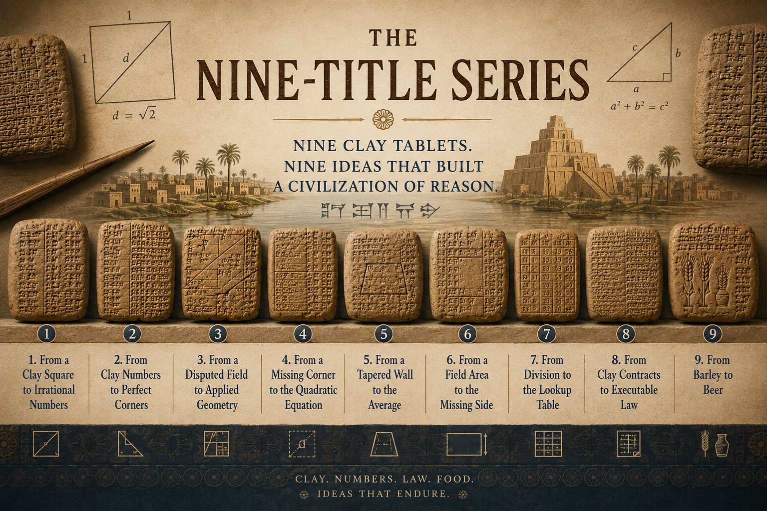 Sumerian Tablets: 9 Ideas That Built a Civilization