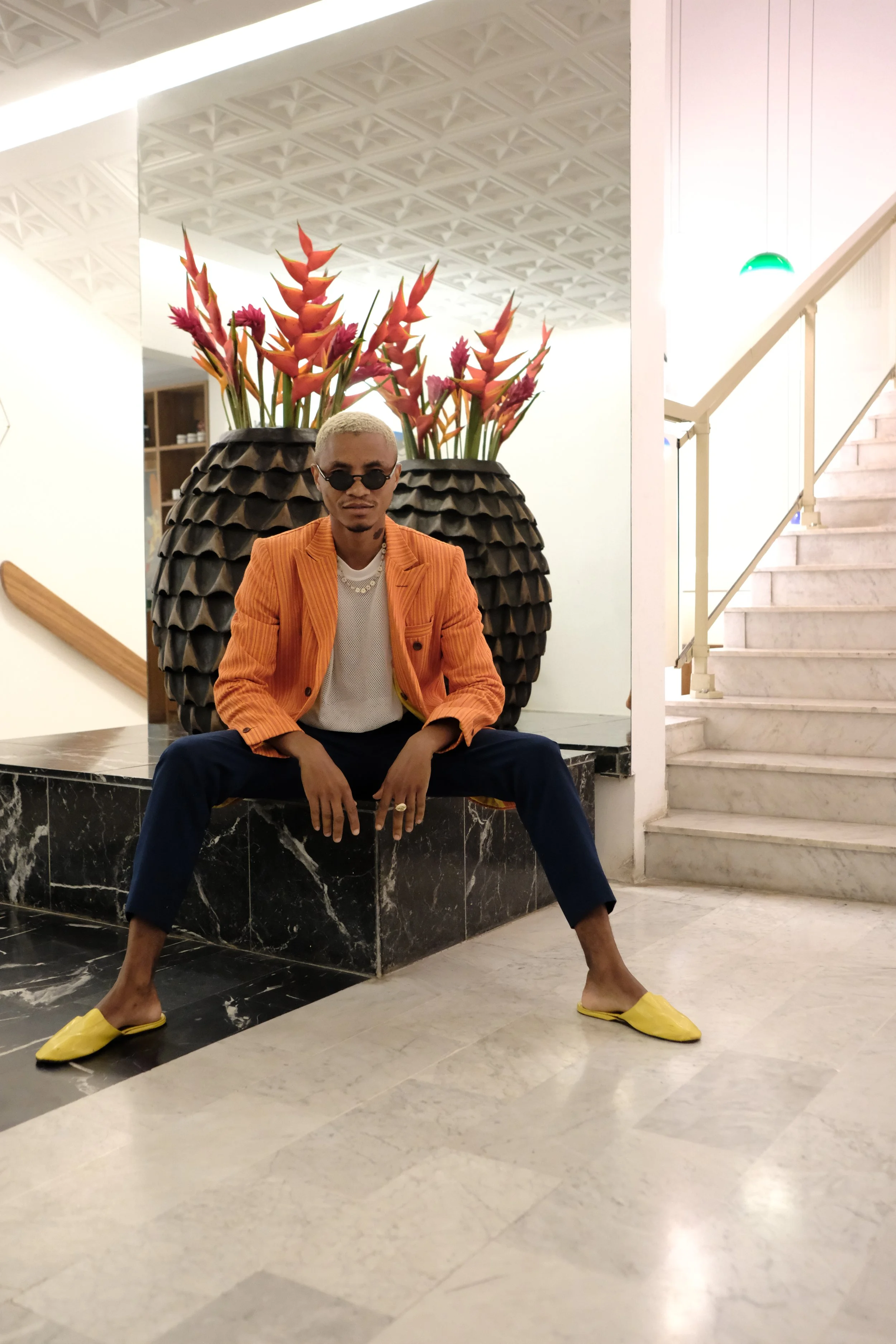 Aristide Loua of Kente Gentlemen: “I want people to feel good wearing the clothes and to be proud of how and where they were made.”