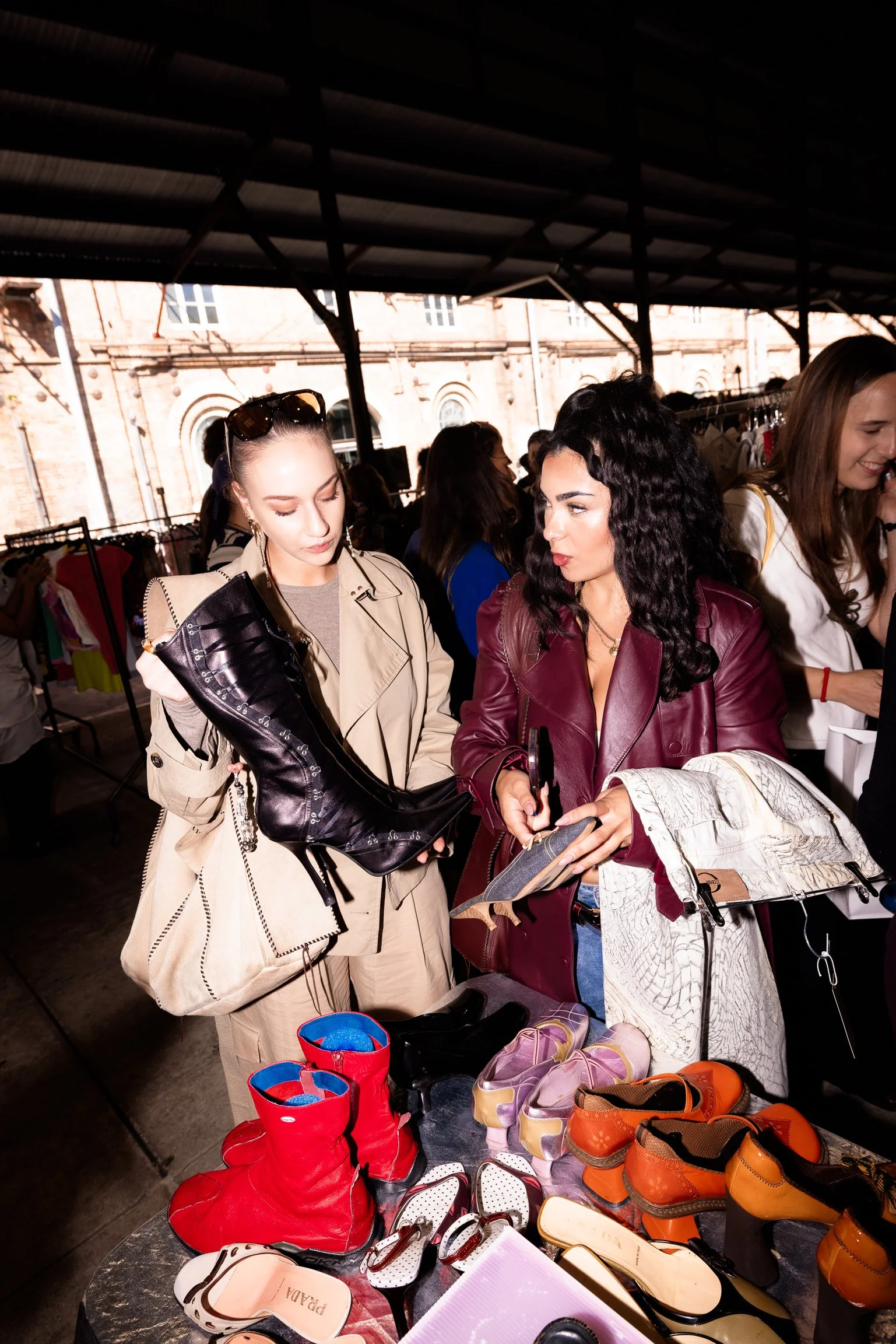 Second Life Markets Vintage Shoes Market April 2026 Market Carriageworks