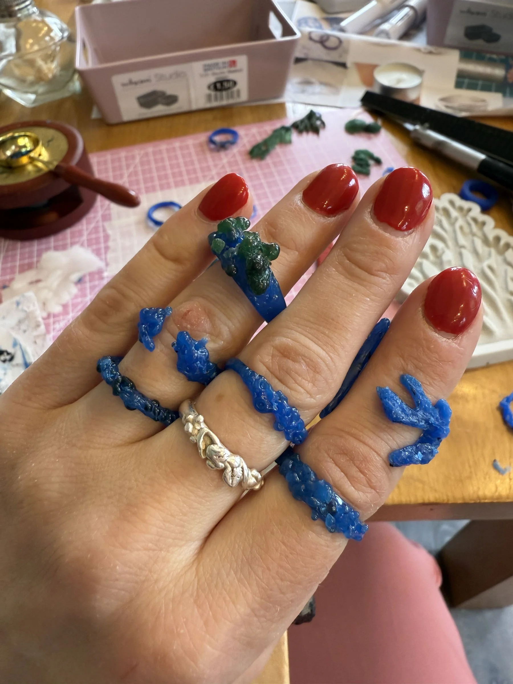 Wax carved Ring Workshop