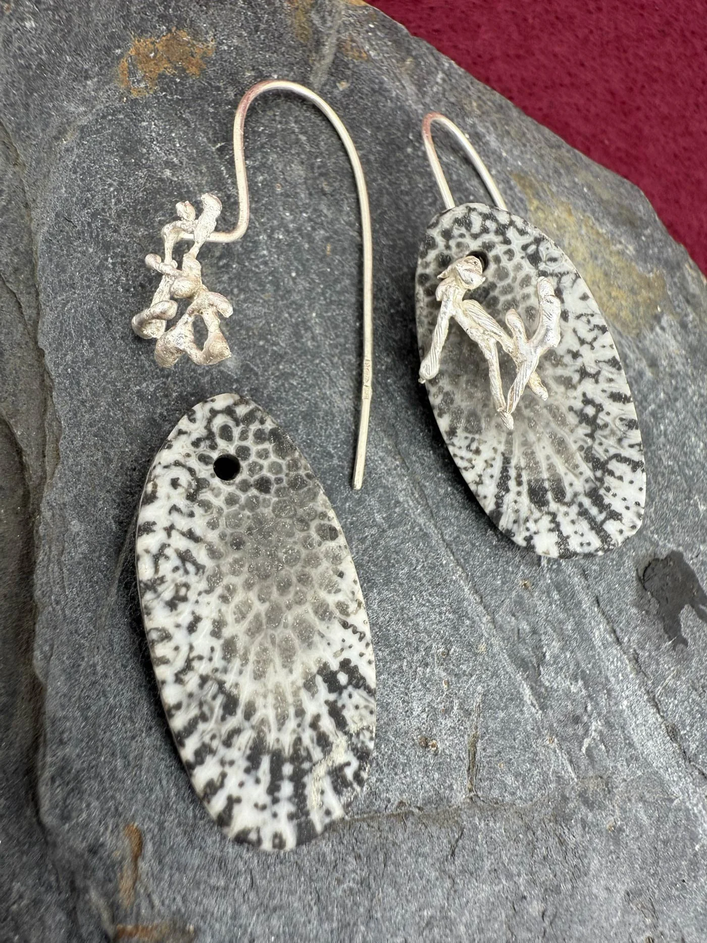 earrings-hooks-bespoke-black-fossilised-coral-silver.jpg