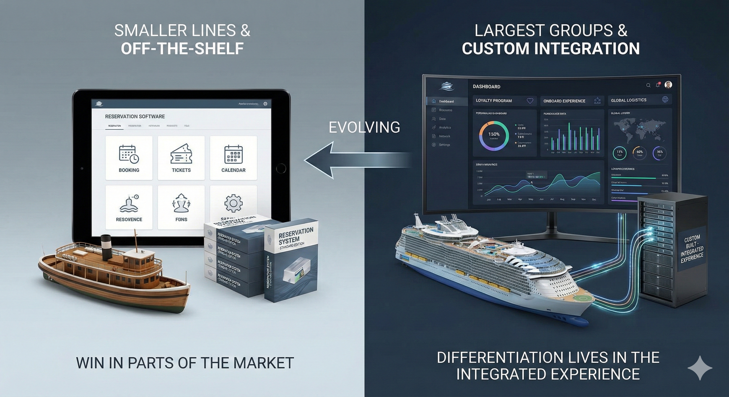 Why large cruise brands build their own booking platforms