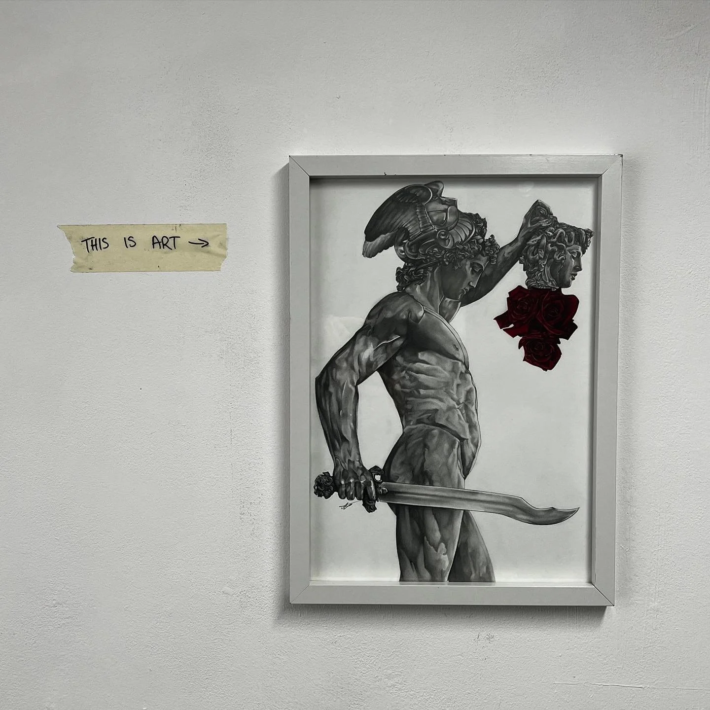 Art series 2 

Collab with @laylayz.rt 
I did all the work though, he helped I guess.

#fineart #artcollab #comedy #antiart #nonart