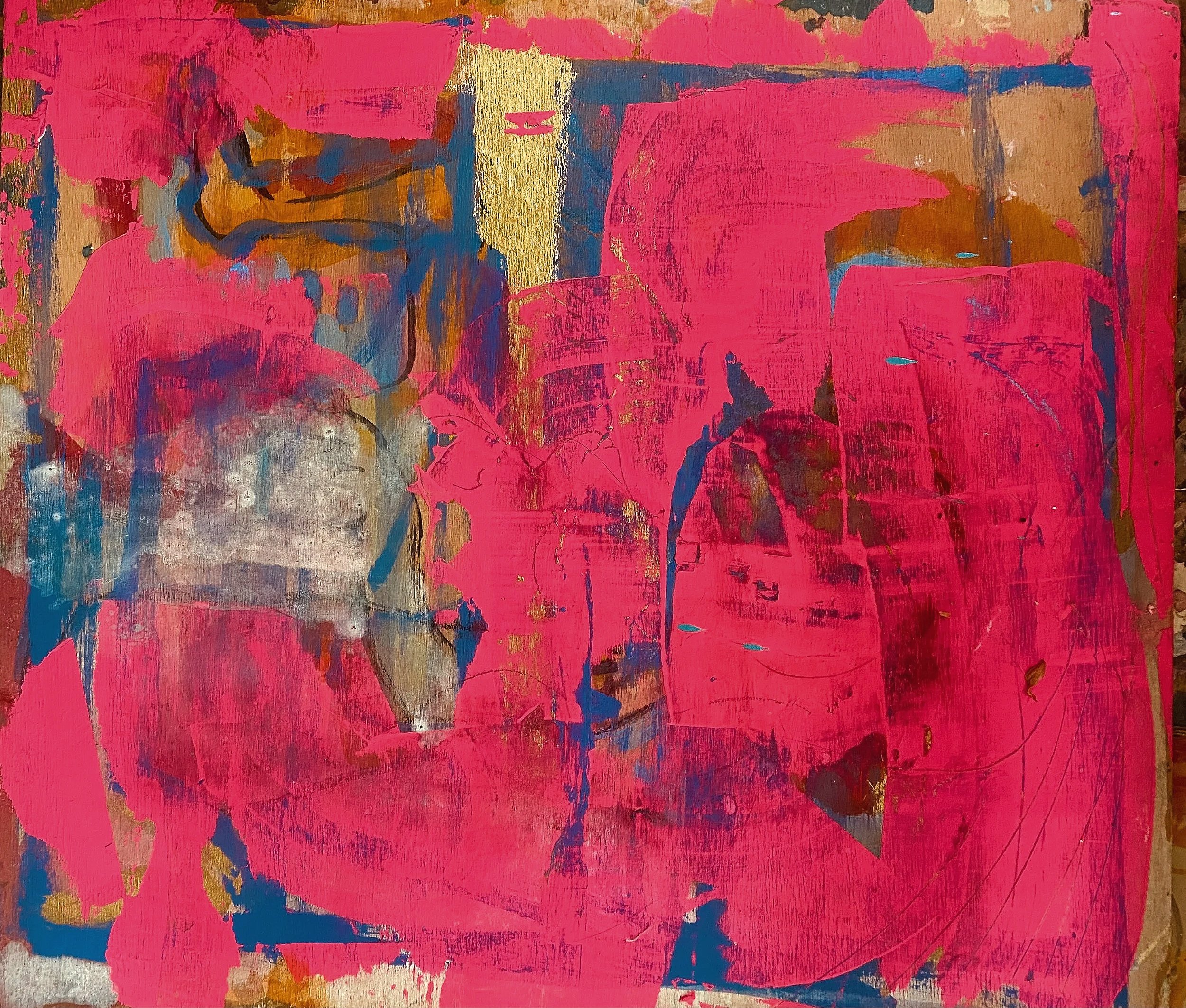 LiberAzione - Acryl on wood, 44,5x40 cm