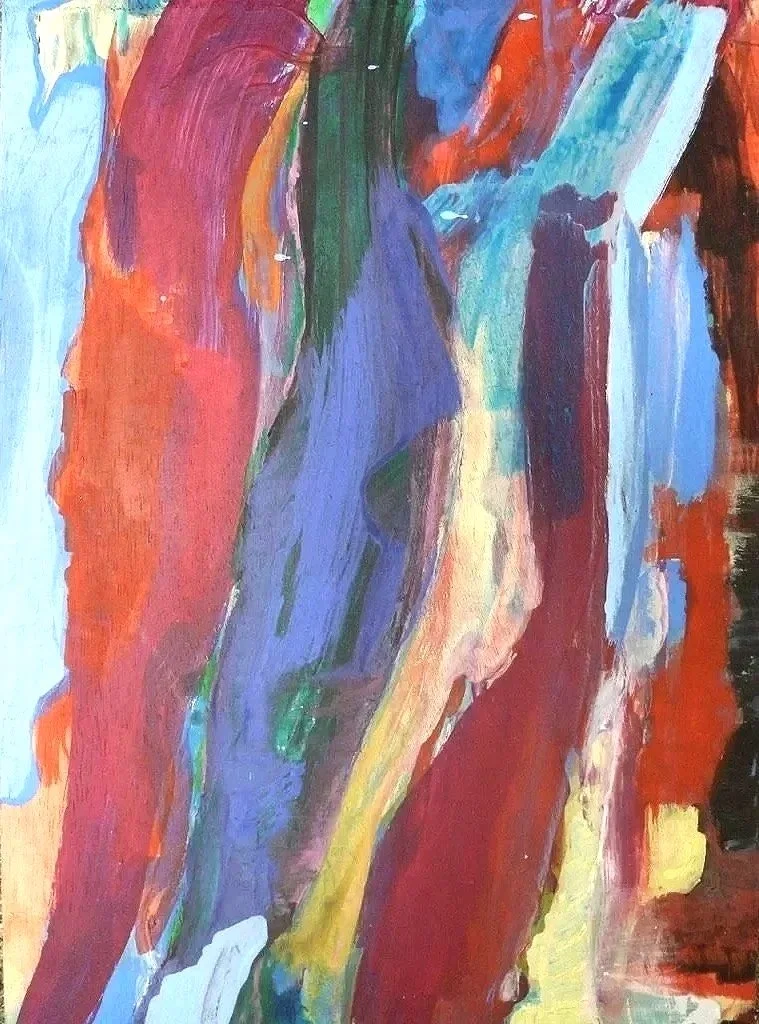 Progessione - Acryl on wood, 50x33 cm