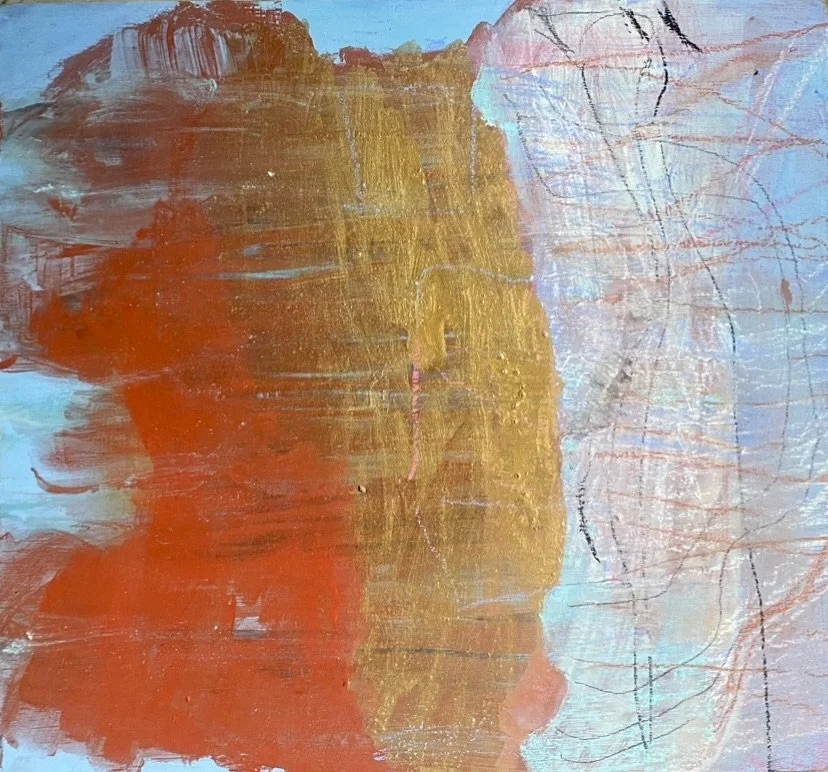 Vento di mare -  Acryl on wood, 30x26 cm