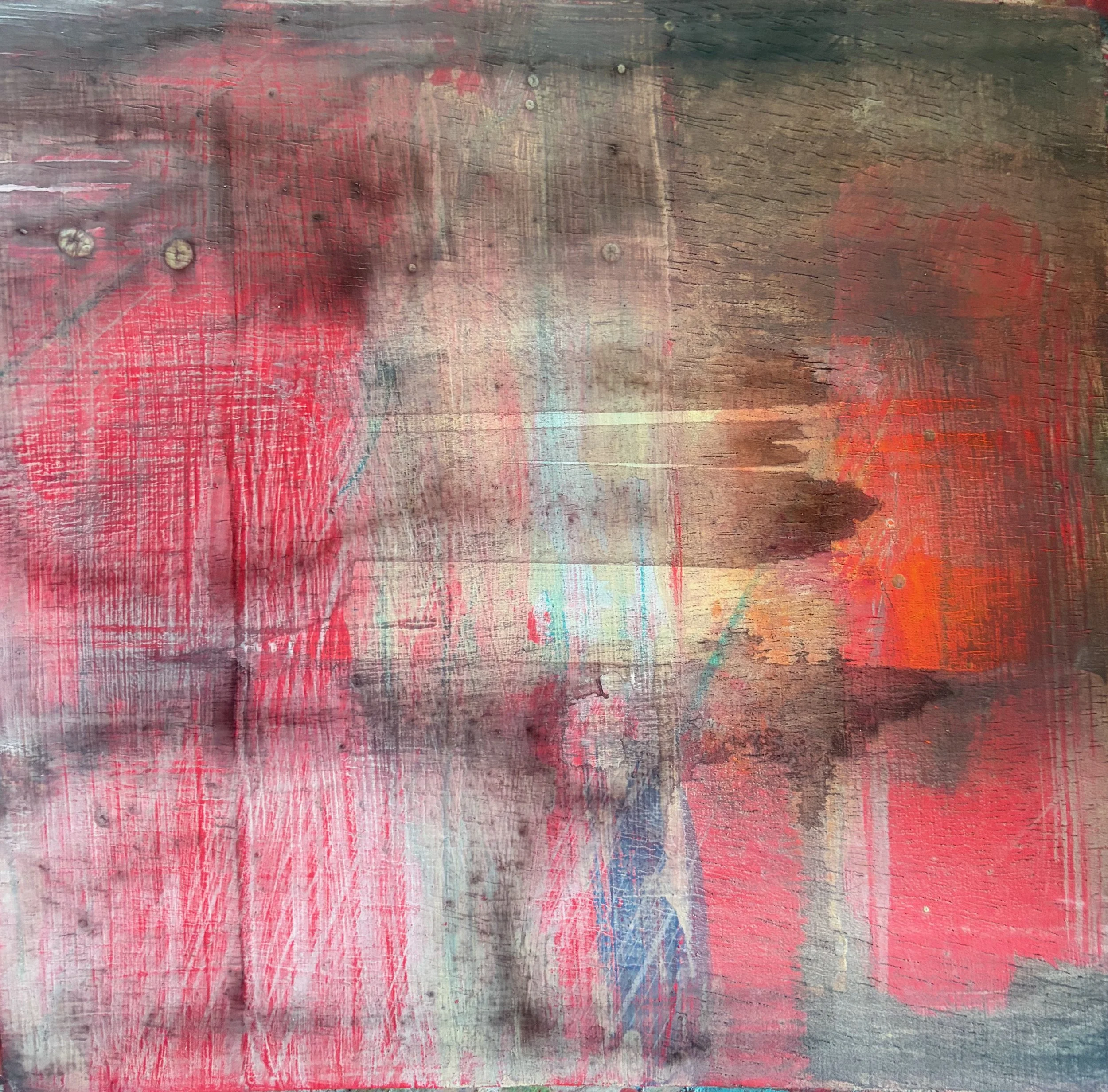 Velo - Acryl on wood, 45x45 cm