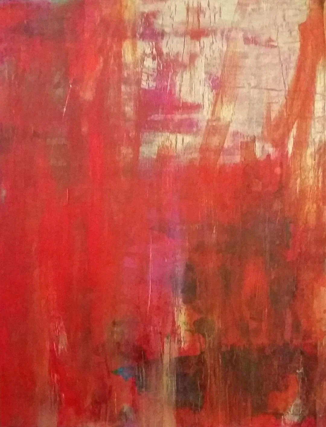 Riminiscenza - Acryl on wood, 50x42 cm