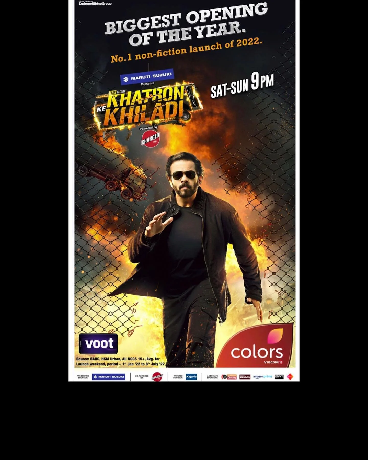 Boom. Almost done and super proud of the action this season. 💪💥 @itsrohitshetty @stuntman1974 @dermot_brogan @grant_hulley #khatronkekhiladi