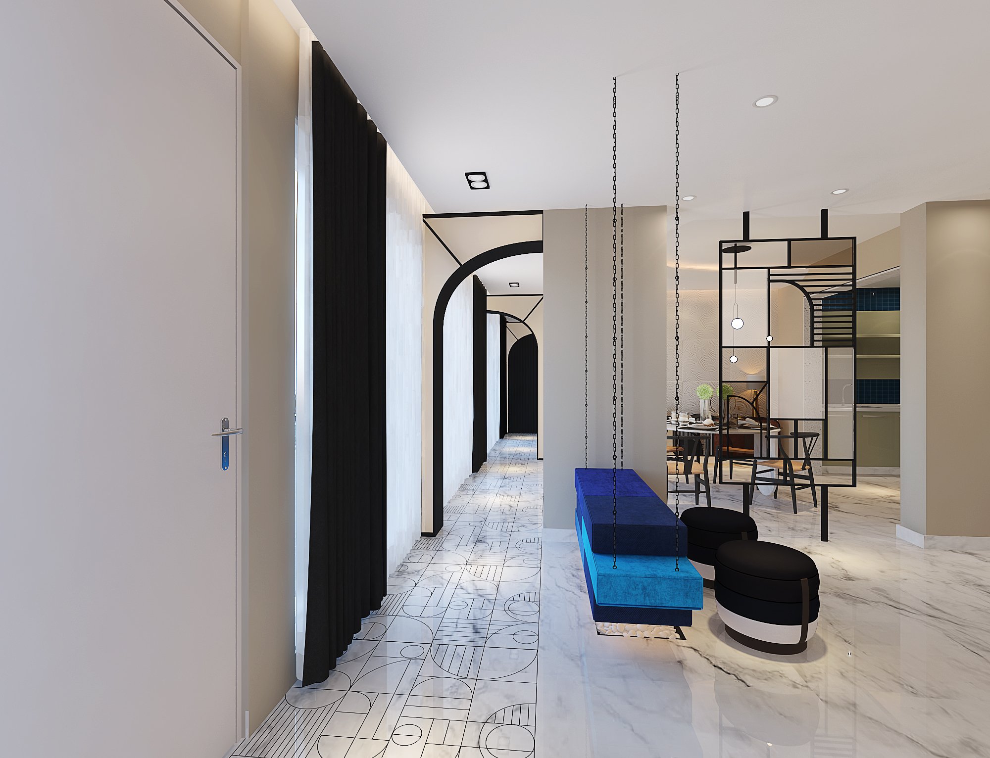 Entrance passage