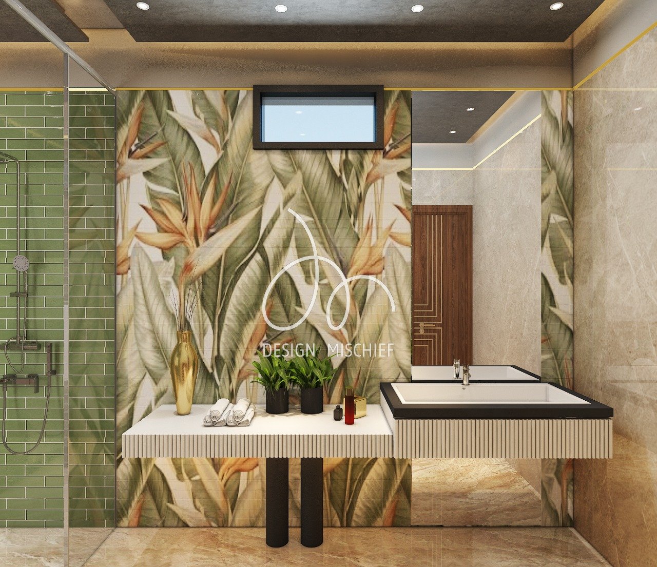 Powder Washroom