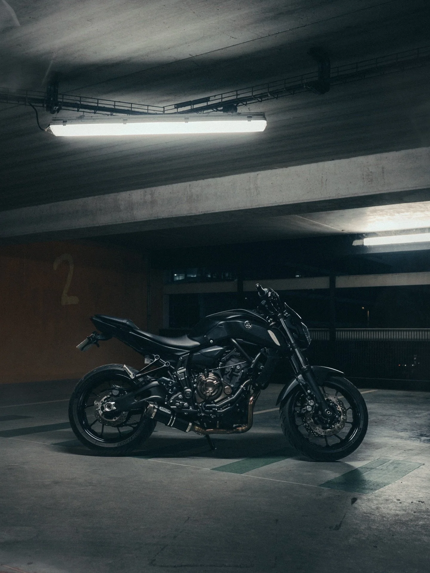 Dark Night 
#darkknight #yamaha #mt07 #yamahamt07 #barber