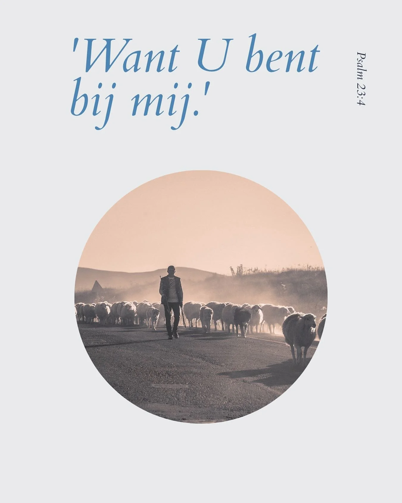 ‘Want U bent bij mij!’
De pijn van verlies en gebrokenheid raakt me elke dag steeds weer. Een groot verlies door het overlijden van een geliefde. Dagelijks dealen met chronische vermoeidheid, depressie of angst. Eenzaamheid in het huweli