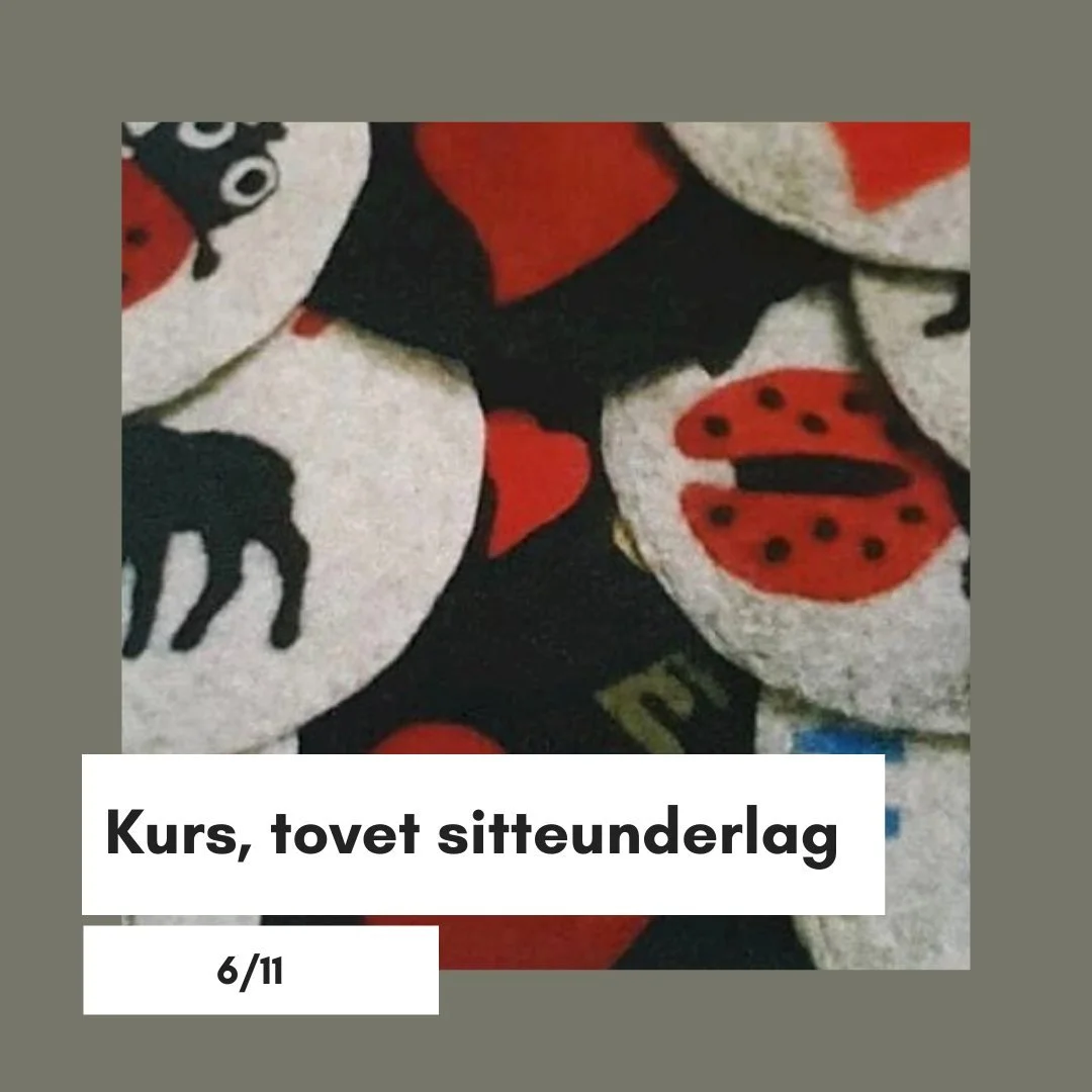 Bli med &aring; lag et tovet sitteunderlag med oss 😊
Se bilder og hjemmesiden for mer informasjon og p&aring;melding. 
www.lorenskog-husflidslag.no
#Husflid #H&aring;ndverk #Tradisjon #Kreativitet #DIY #H&aring;ndlaget #L&oslash;renskog #NorskH&arin