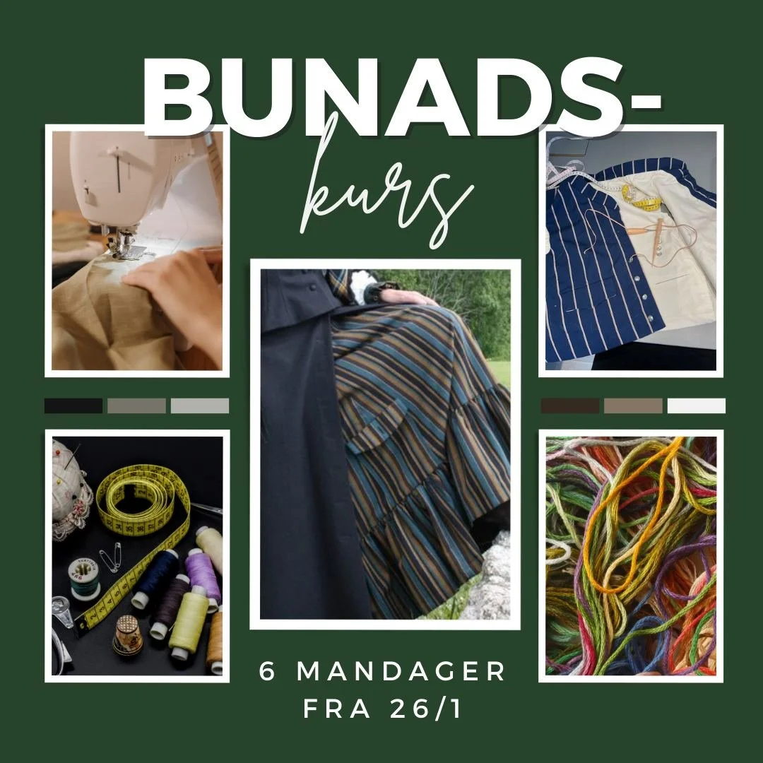 Velkommen til kurs. Se bilder og hjemmesiden for mer informasjon og p&aring;melding.

www.lorenskog-husflidslag.no